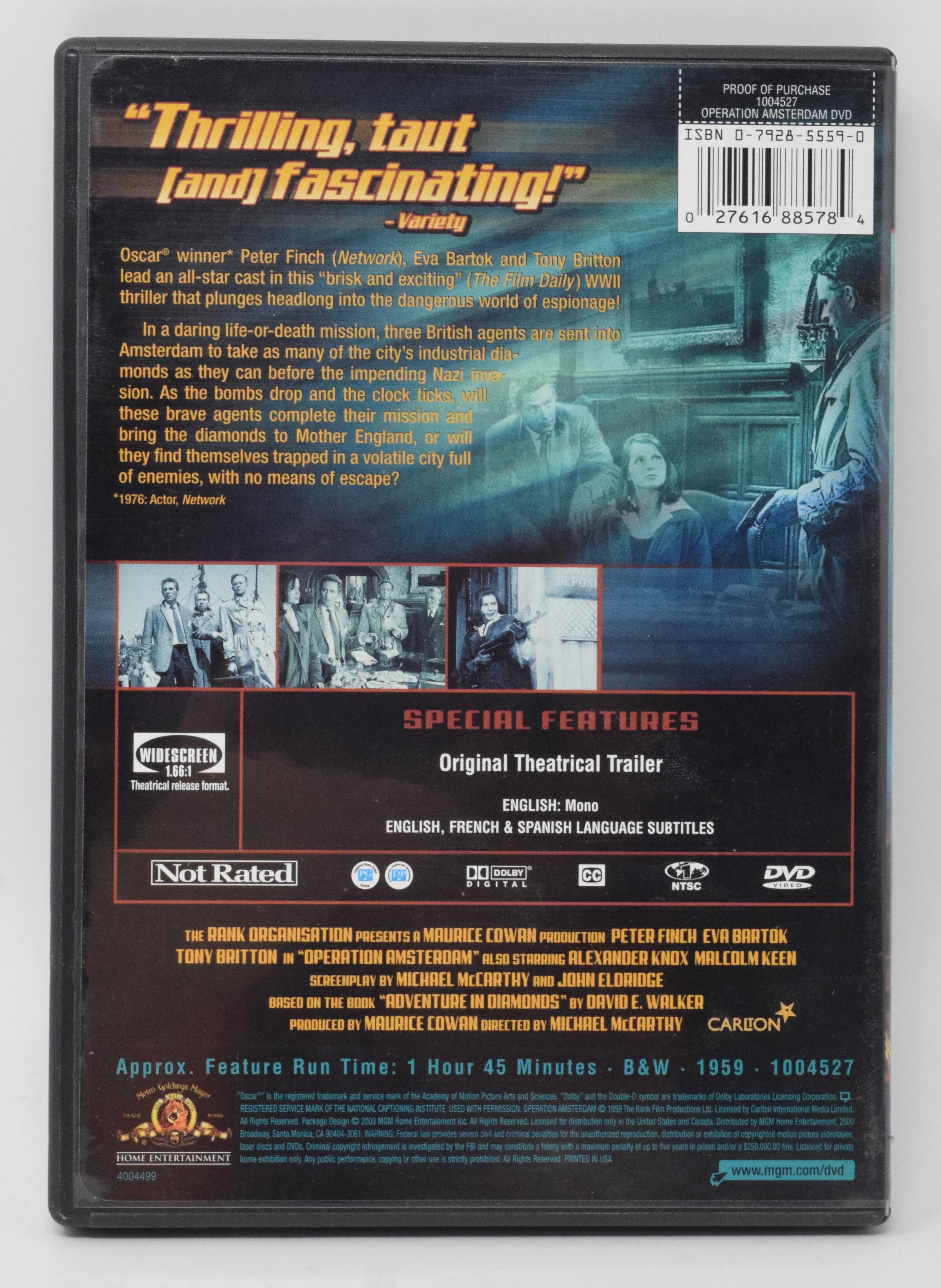 Operation Amsteroam DVD - Image 2