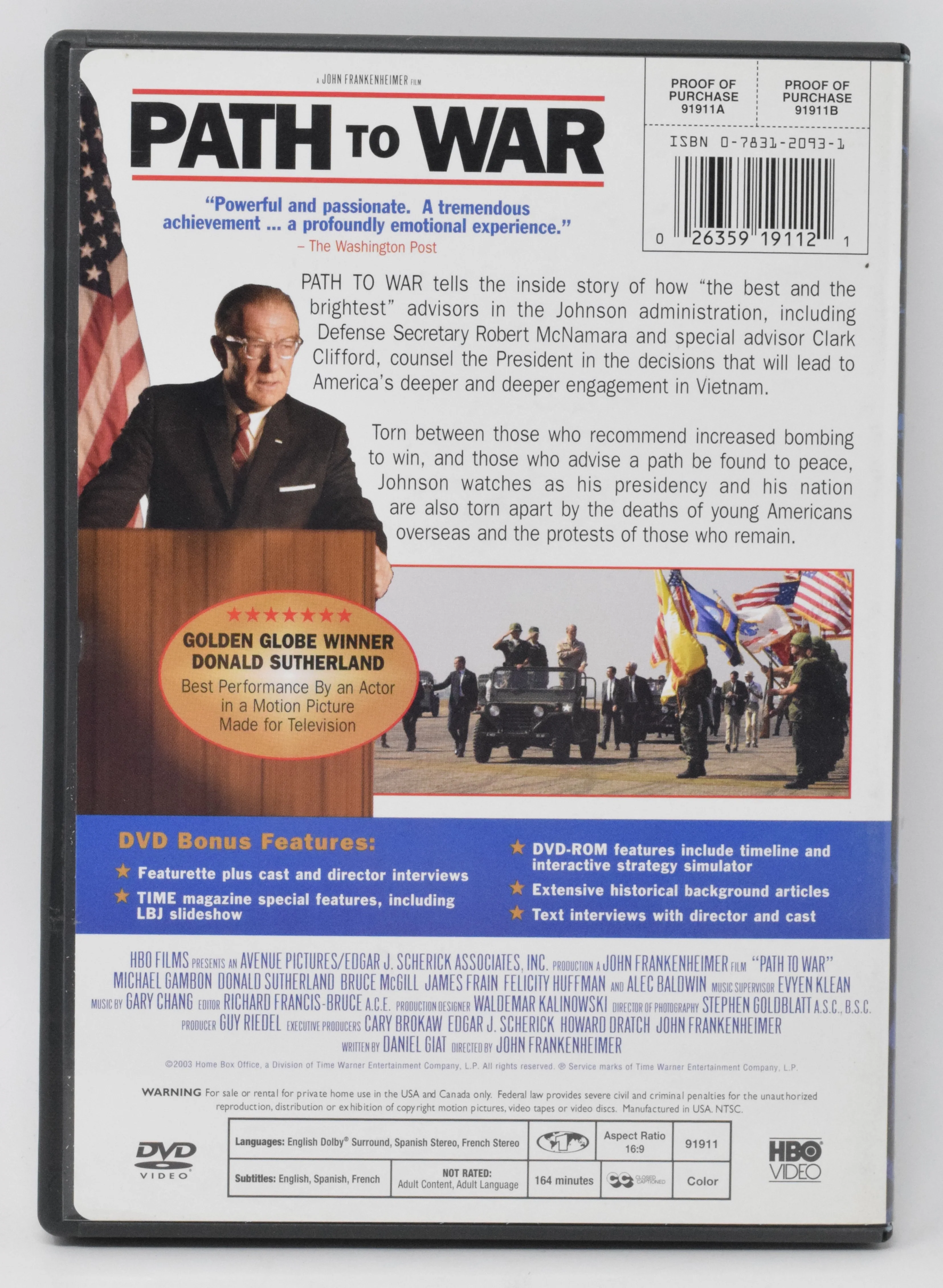 Path To War DVD - Image 2