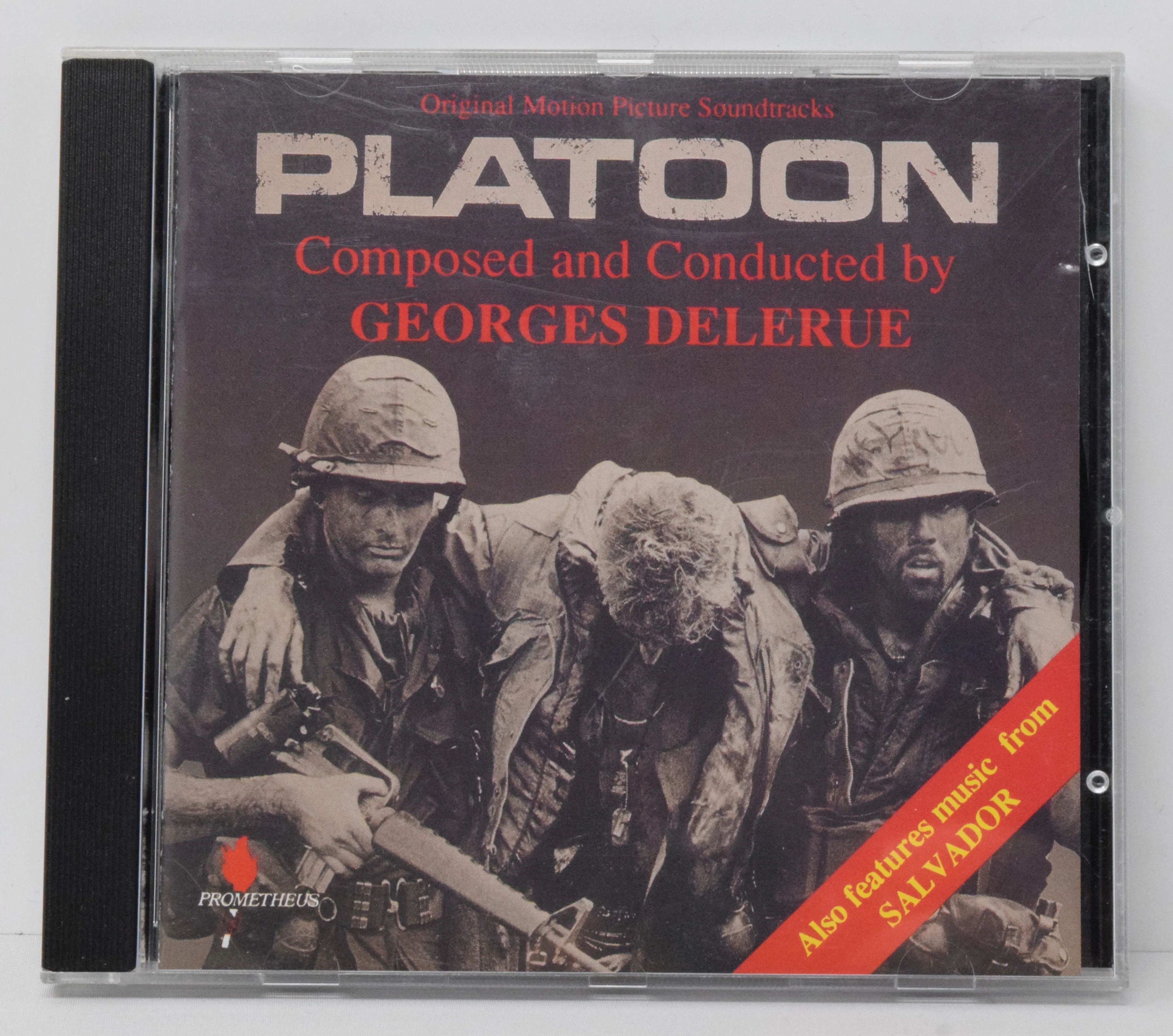 Platoon Soundtrack CD Georges Delerue Prometheus