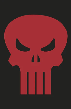Punisher Red Band #1 2nd Print A Blood Red Skull Logo Variant (10/15/2025) Marvel