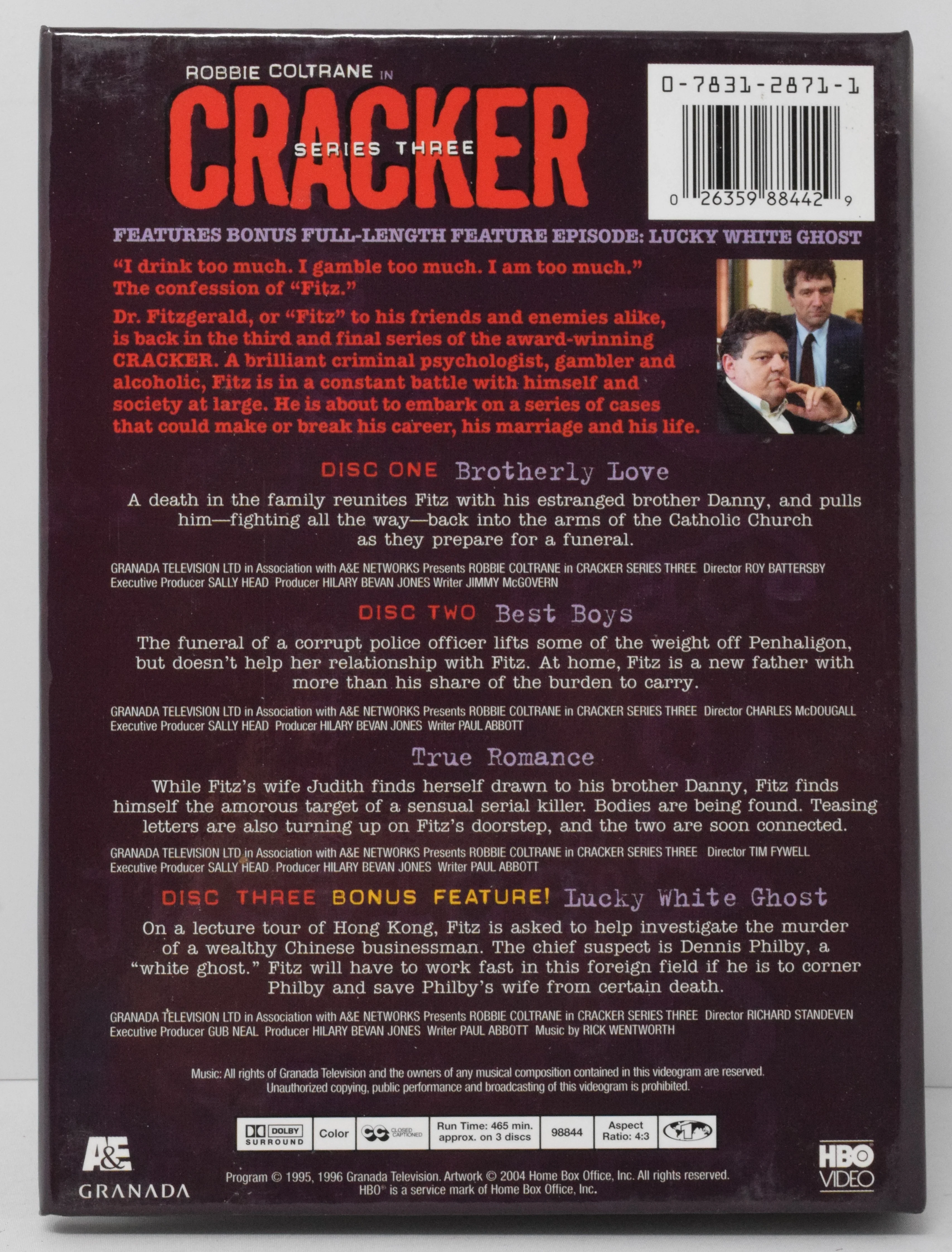 Robbie Coltrane in Cracker Series Three DVD - Image 2