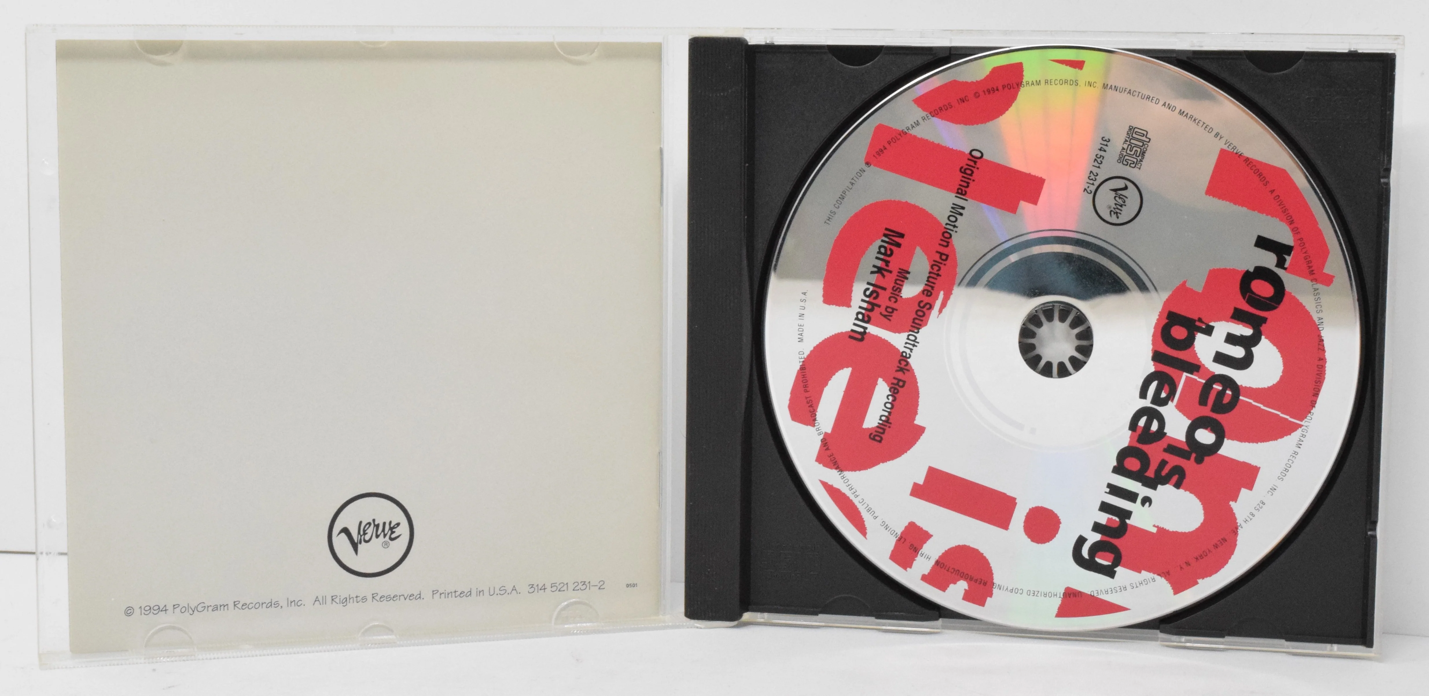 Romeo is Bleeding Soundtrack CD Mark Isham - Image 3