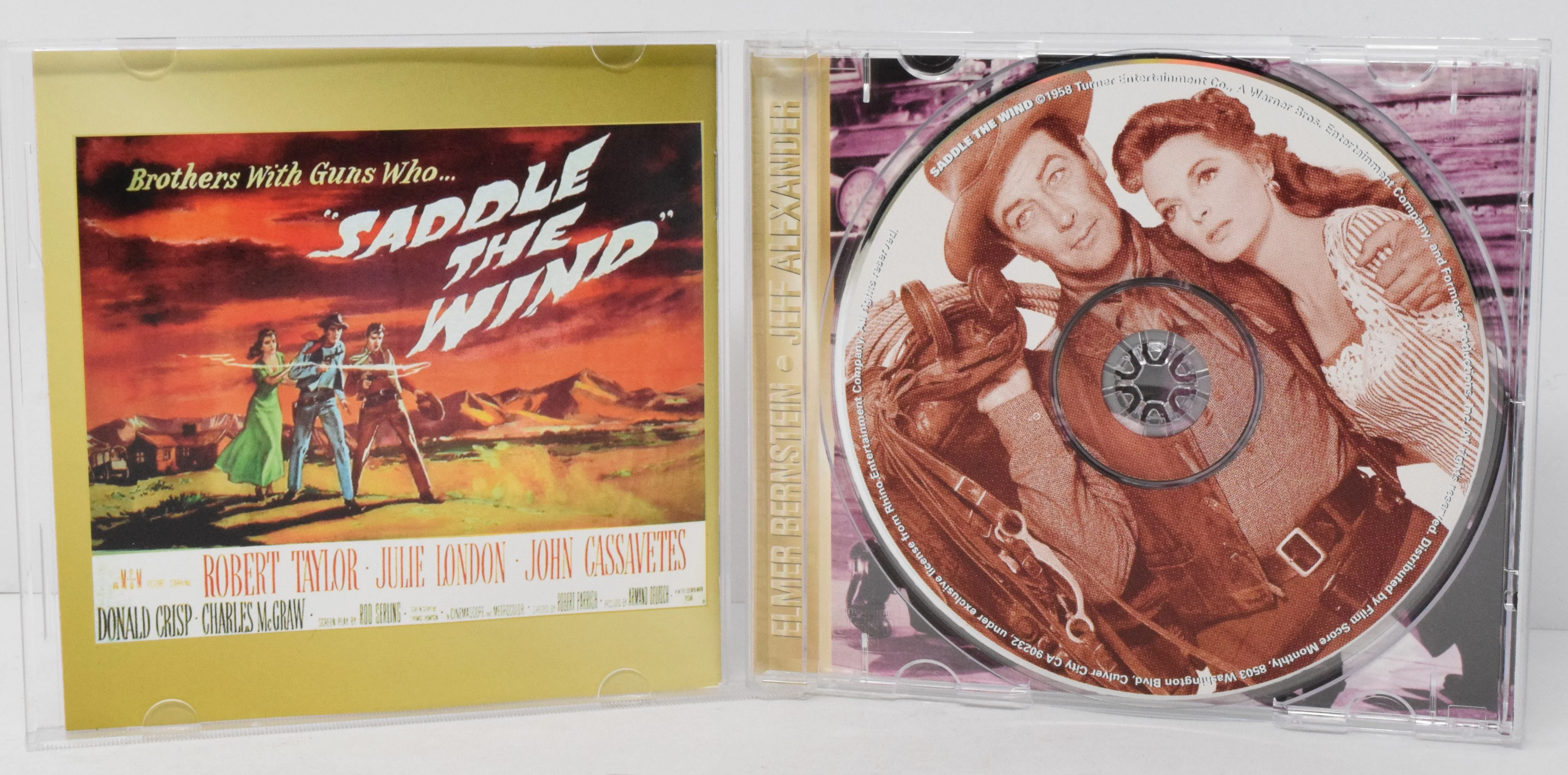 Saddle The Wind Soundtrack CD Elmer Bernstein TCM Golden Age LTD 3000 - Image 3
