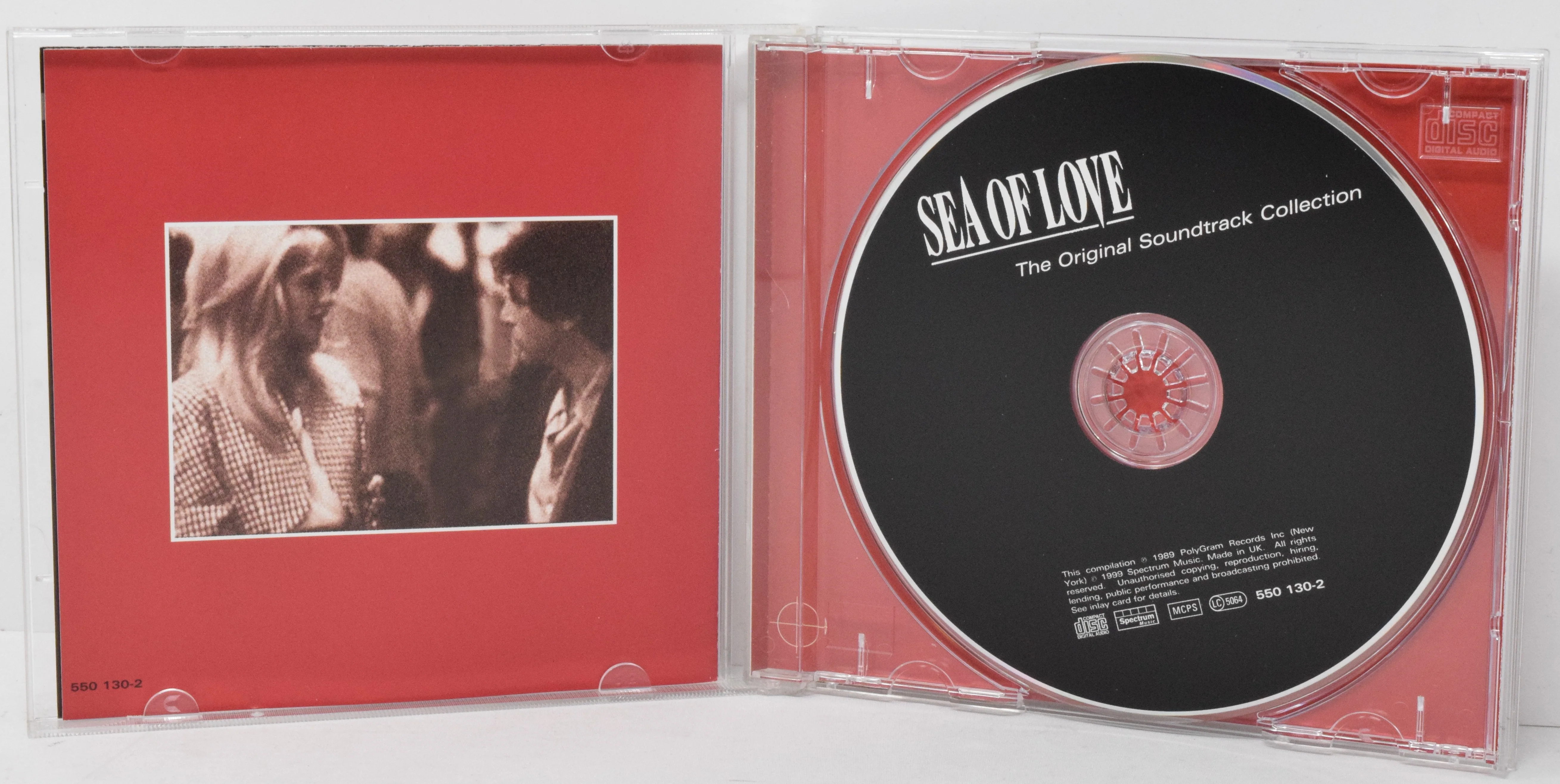 Sea of Love Soundtrack CD Trevor Jones Spectrum - Image 3