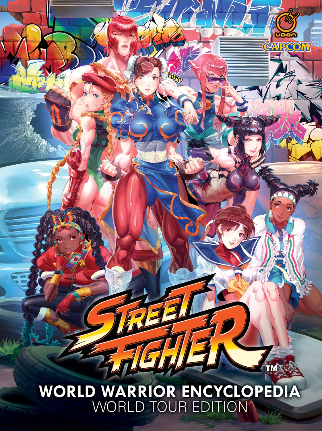 Street Fighter World Warrior Encyclopedia Hc (11/06/2024) Udon Entertainment Inc