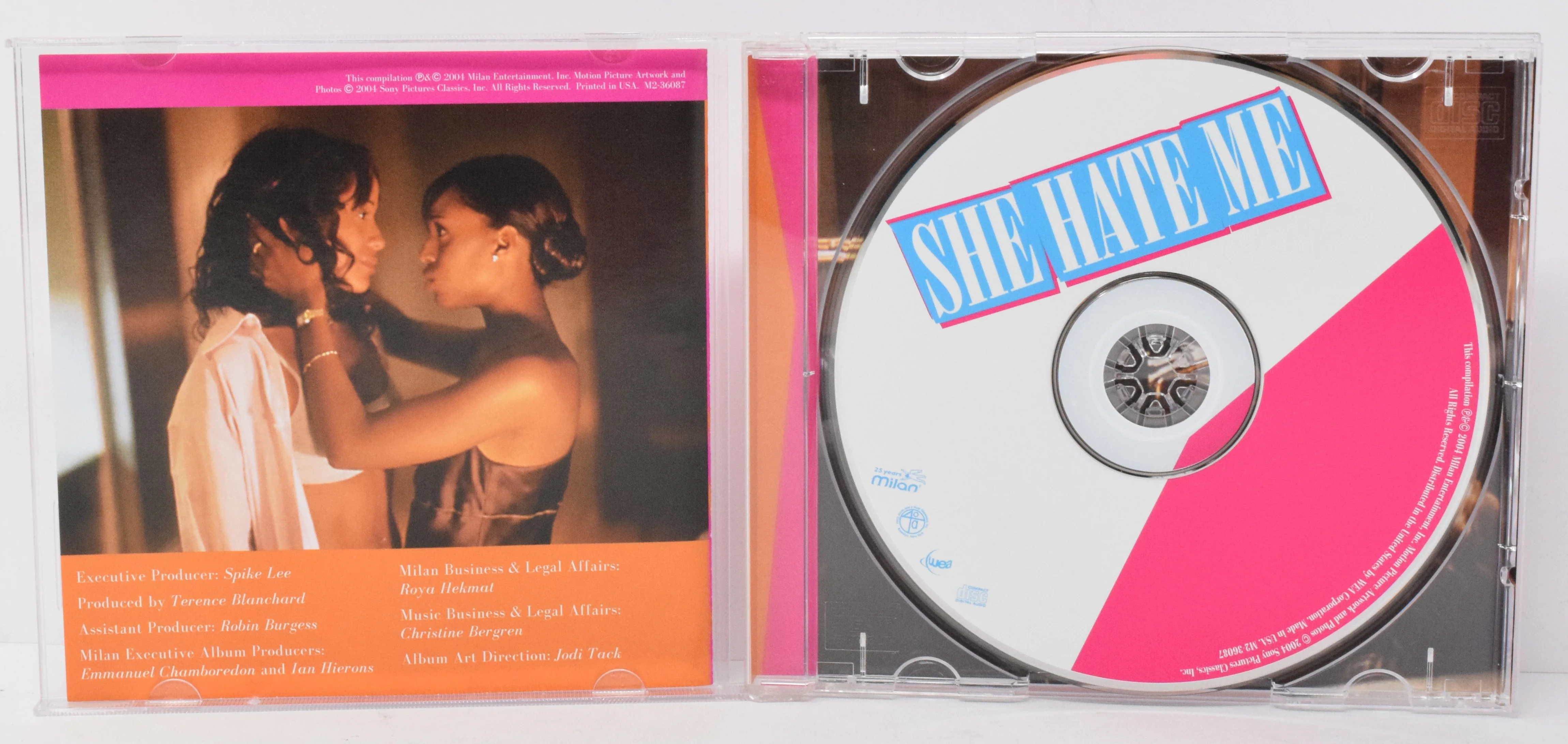 She Hate Me Soundtrack CD Terence Blanchard Milan - Image 3