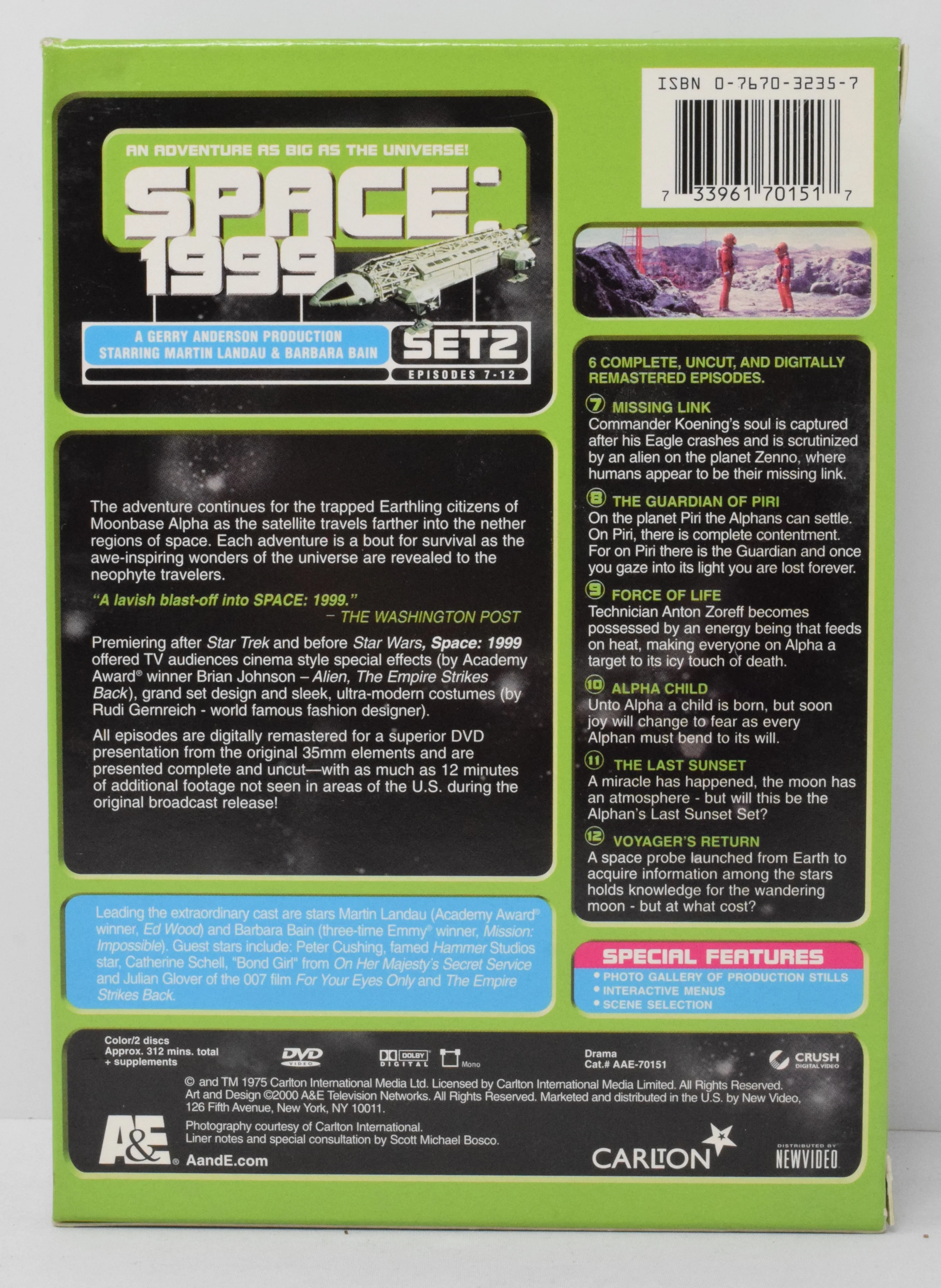 Space: 1999 Set2 DVD - Image 2