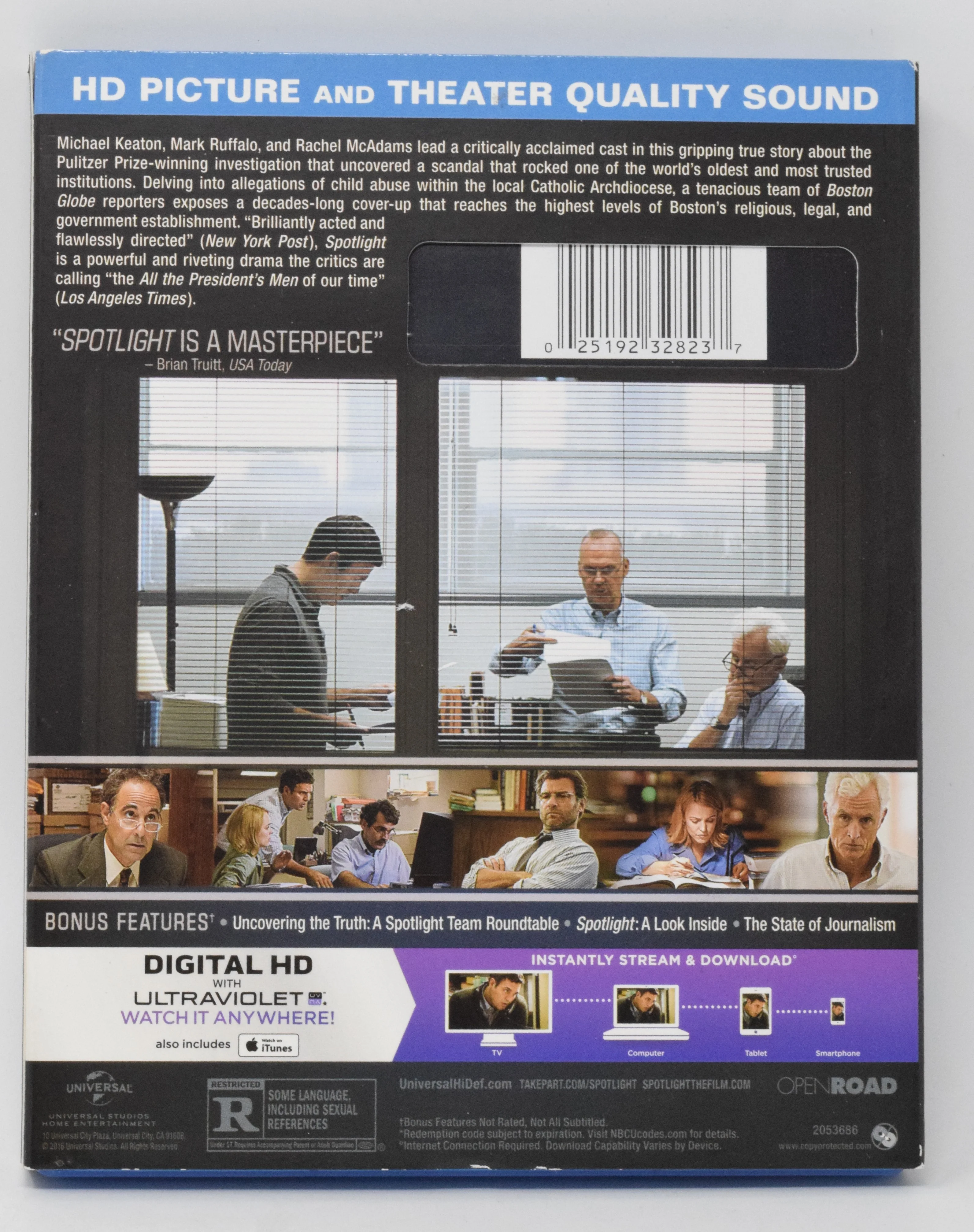 Spotlight Blu-ray DVD - Image 2