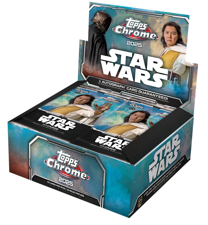 Star Wars Chrome Trading Cards Topps 2025 Hobby Breaker Box (08/20/2025)