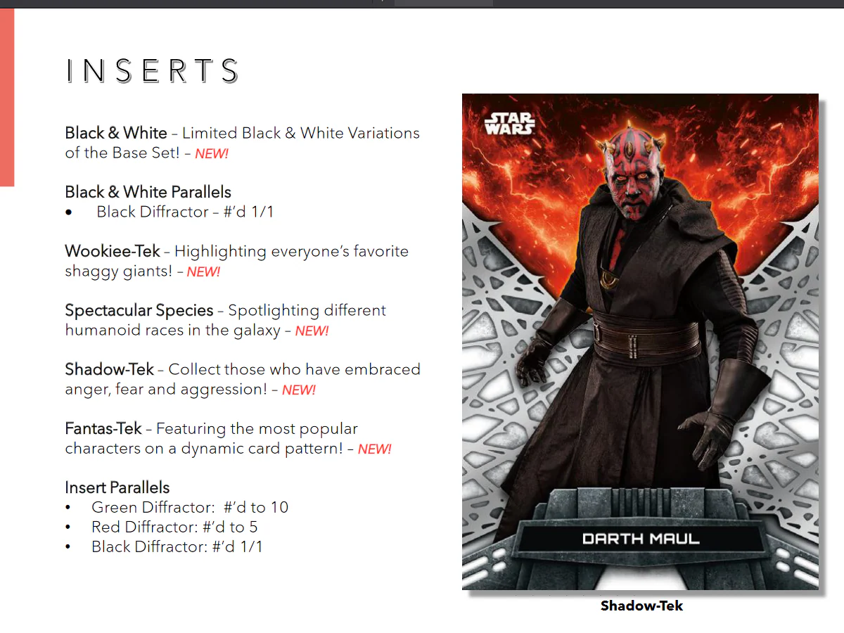 Star Wars High Tek Hobby Breaker Box 1 Pack 20 Cards (01/08/2025) IN STORE PICK UP ONLY - Image 4