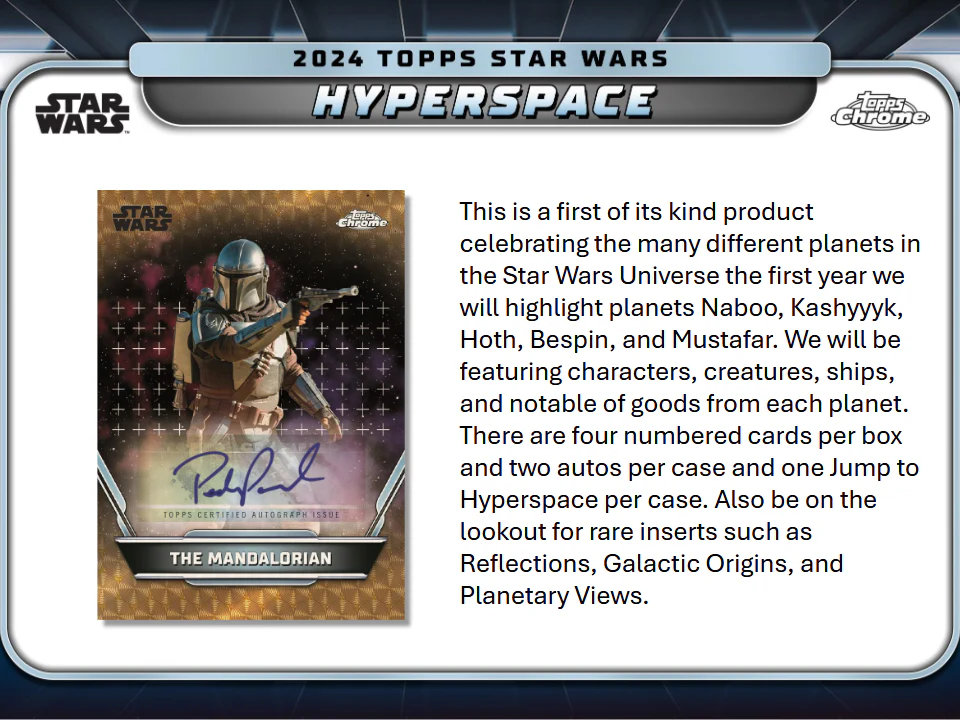 Star Wars Hyperspace Hobby Breaker Box 2024 8 Packs (02/19/2025) IN STORE PICK UP ONLY - Image 6