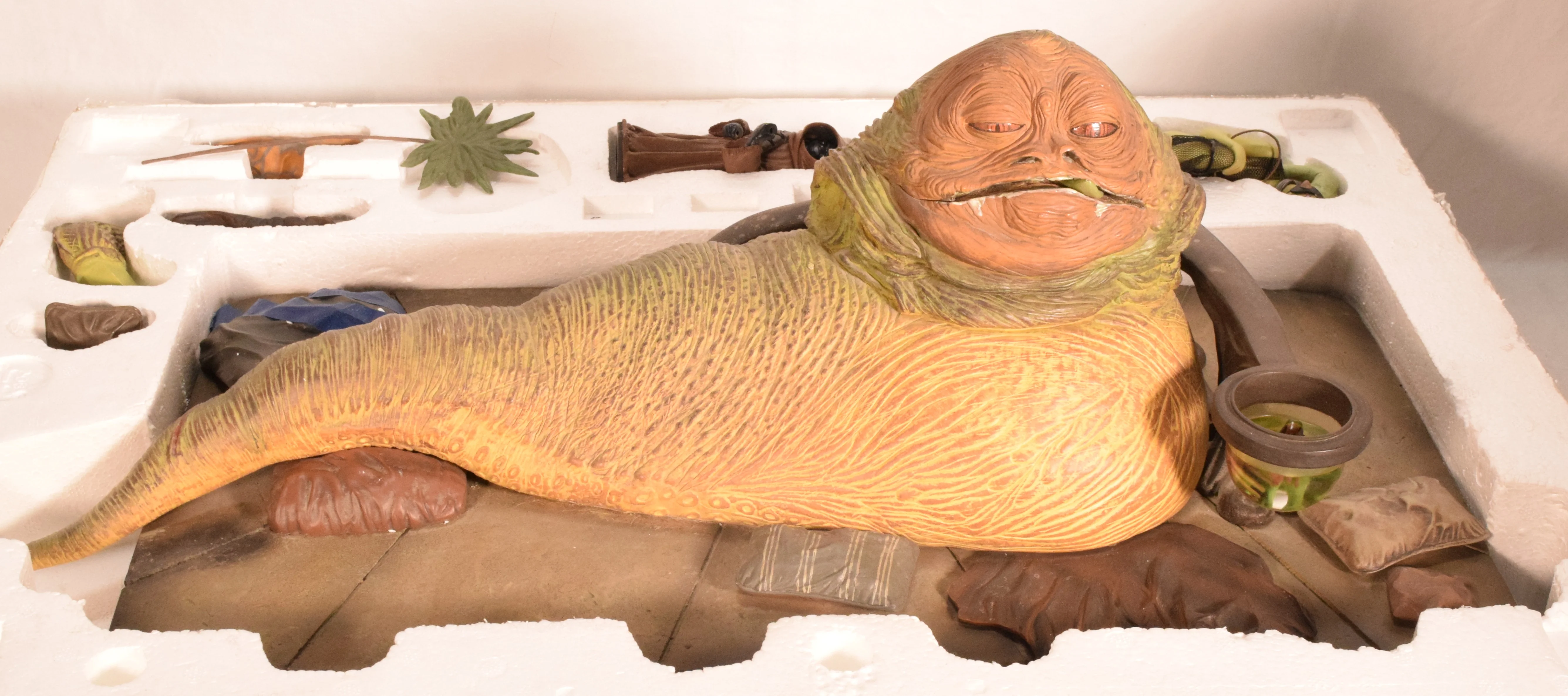 Star Wars Jabba The Hutt Palace Statue Gentle Giant - Image 2