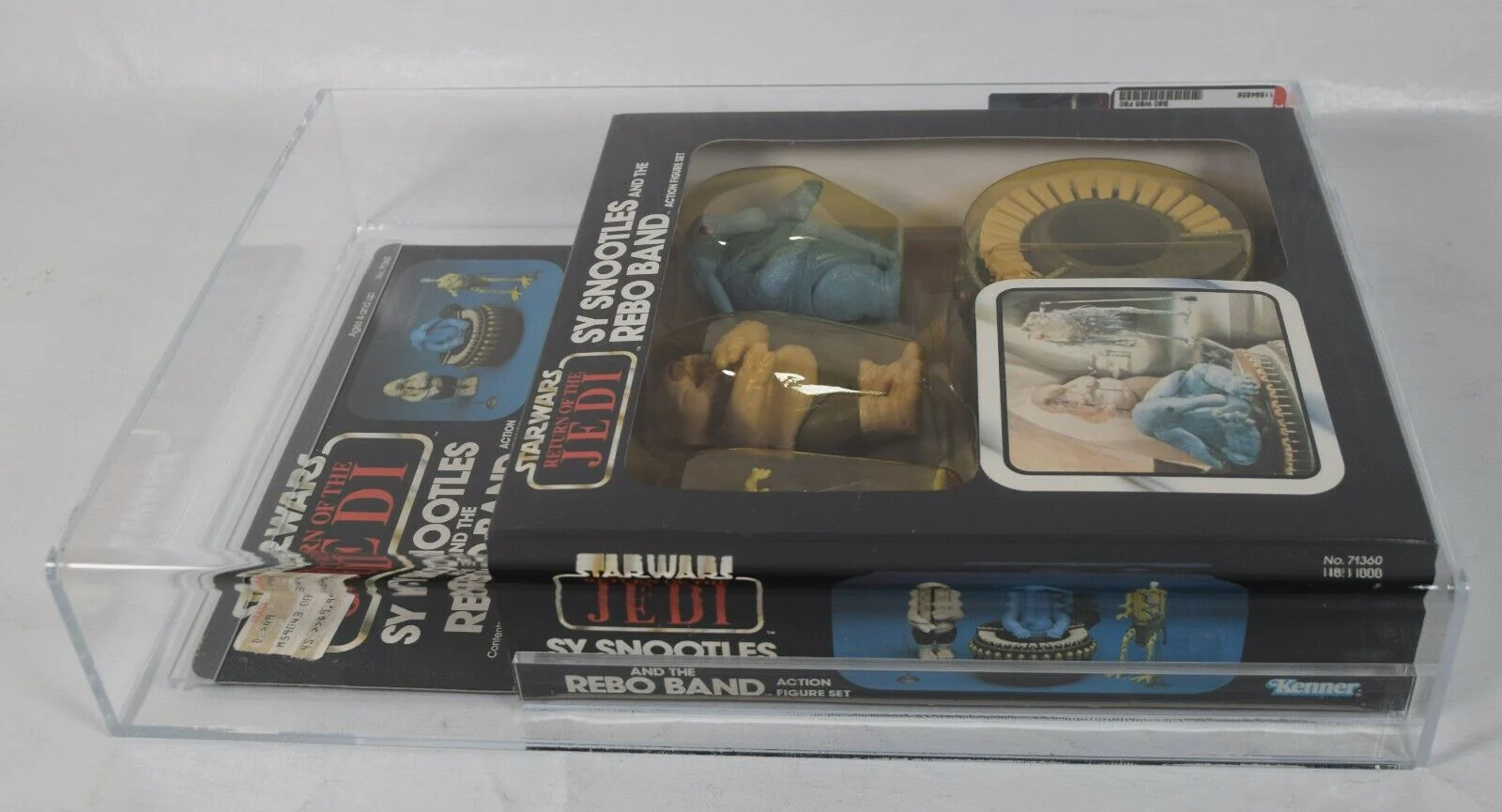 Star Wars ROTJ Sy Snootles Rebo Band Action Figure Kenner 1984 NIB AFA 80 Y - Image 3