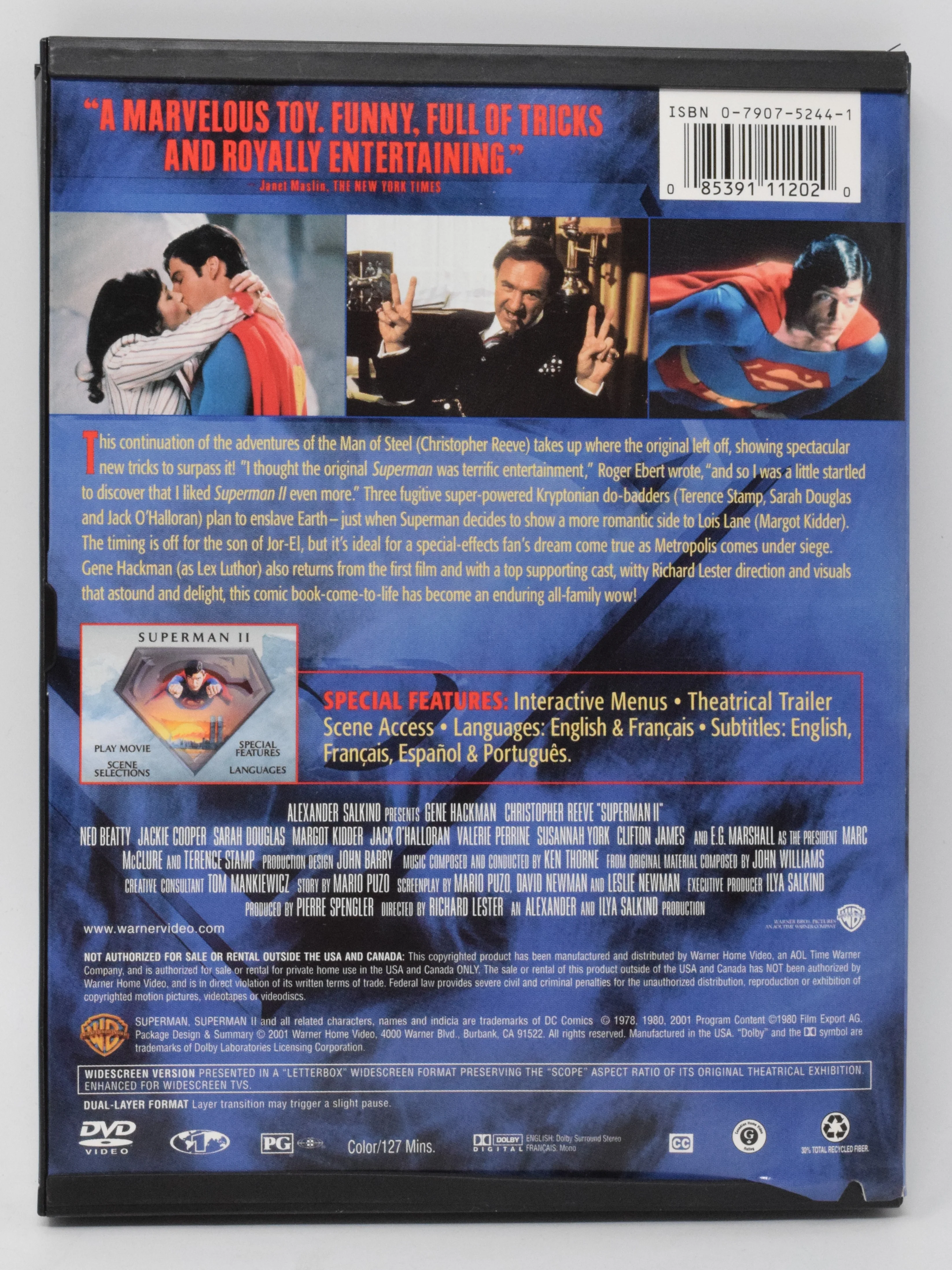 Superman II DVD - Image 2