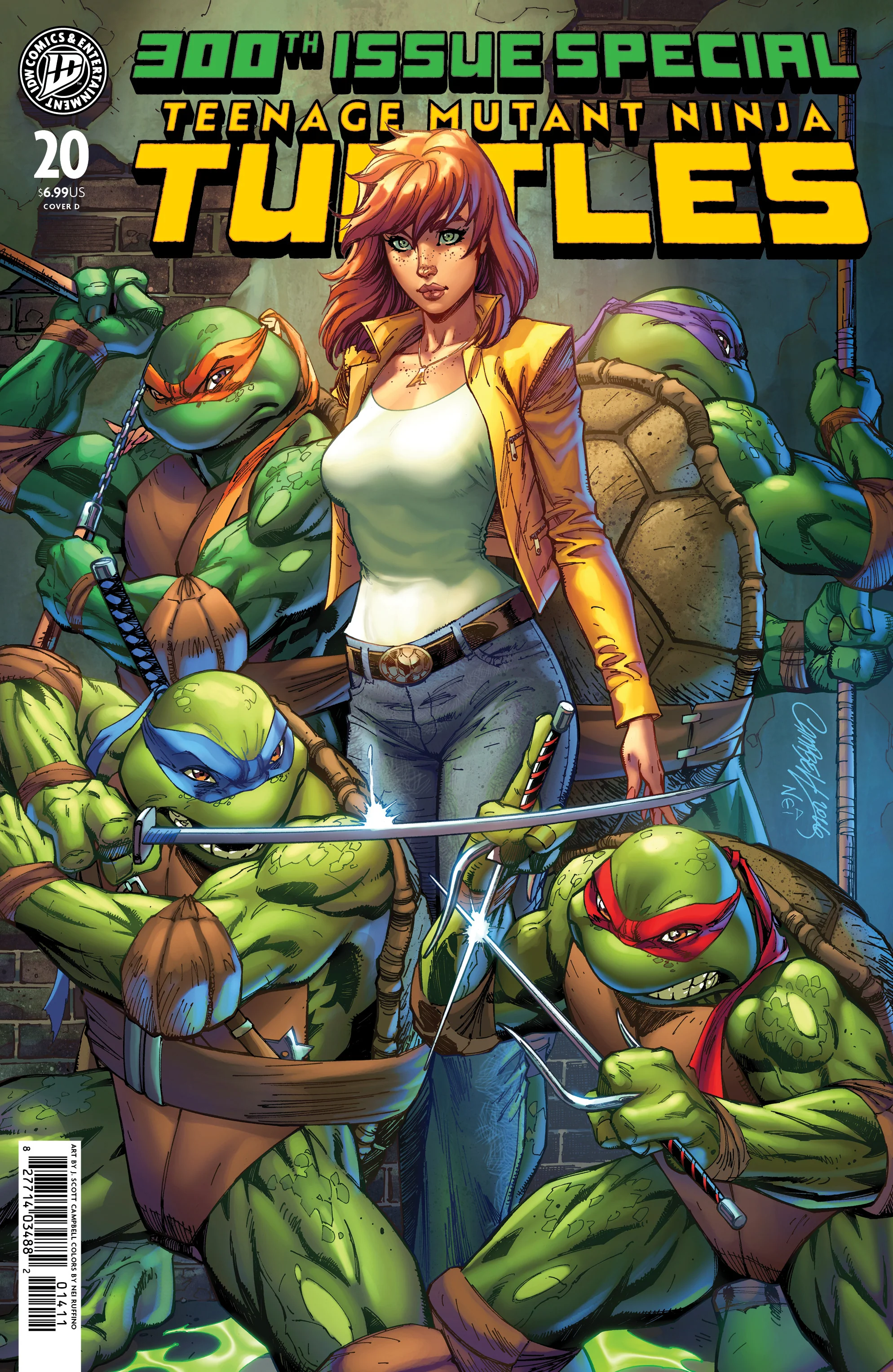 Teenage Mutant Ninja Turtles #20 300Th Issue Special A1 Cover Set Of 11 1:25 1:50 1:100 (07/22/2026) Idw - Image 5
