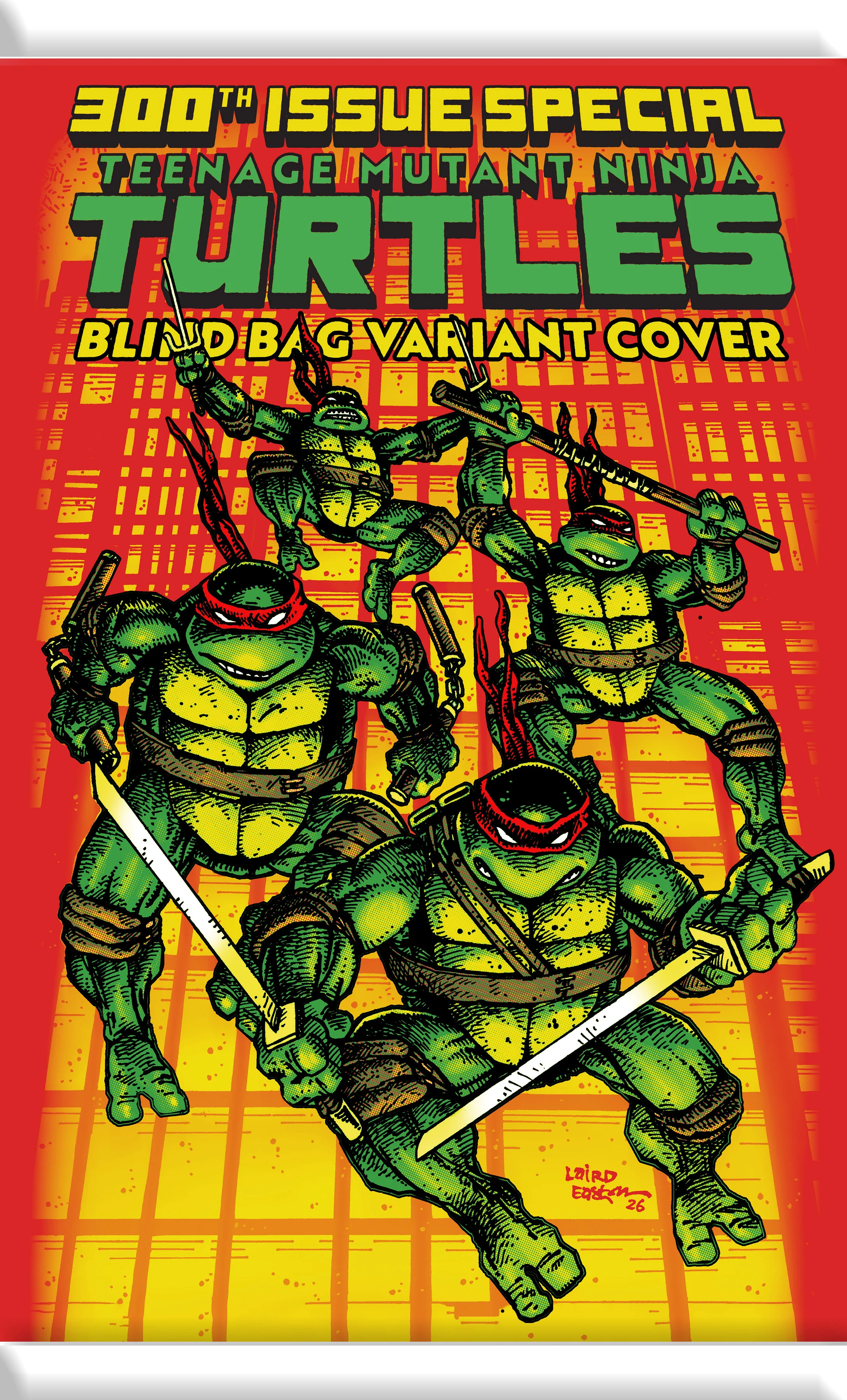 Teenage Mutant Ninja Turtles #20 300Th Issue Special F Blind Bag (07/22/2026) Idw x 5 PACK - Image 2