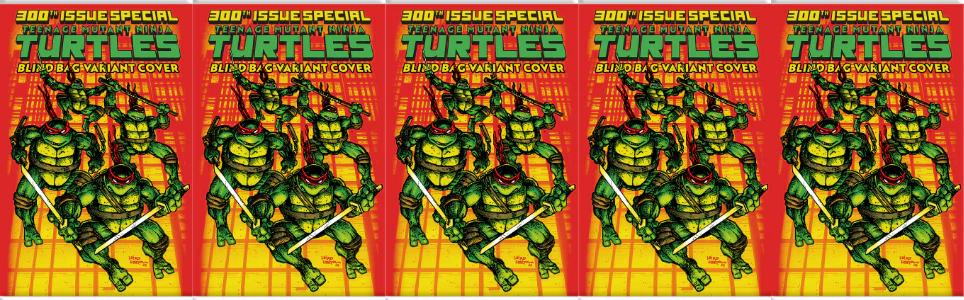 Teenage Mutant Ninja Turtles #20 300Th Issue Special F Blind Bag (07/22/2026) Idw x 5 PACK