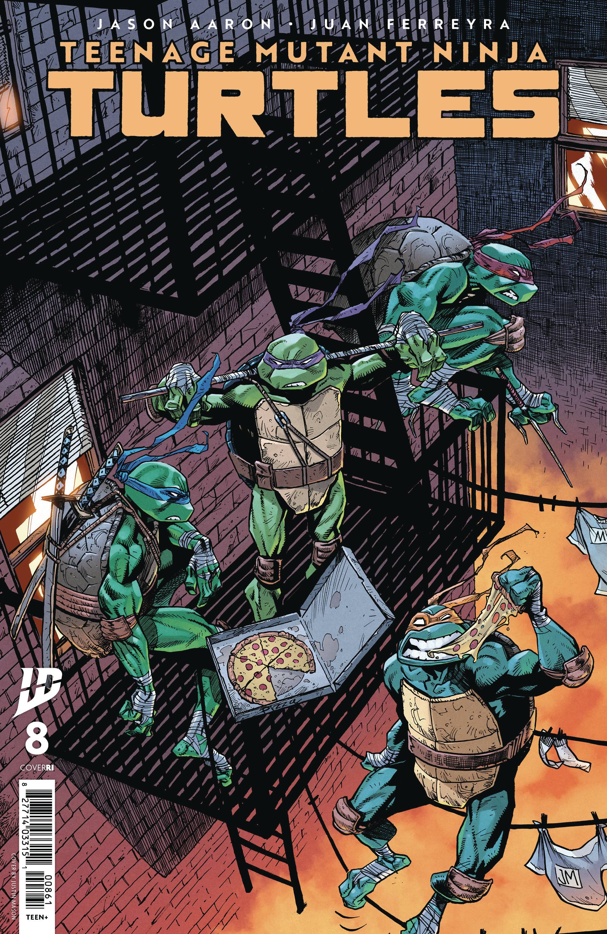 Teenage Mutant Ninja Turtles #8 A1 Cover Set 8 1:10 1:25 1:50 (04/16/2025) Idw - Image 4