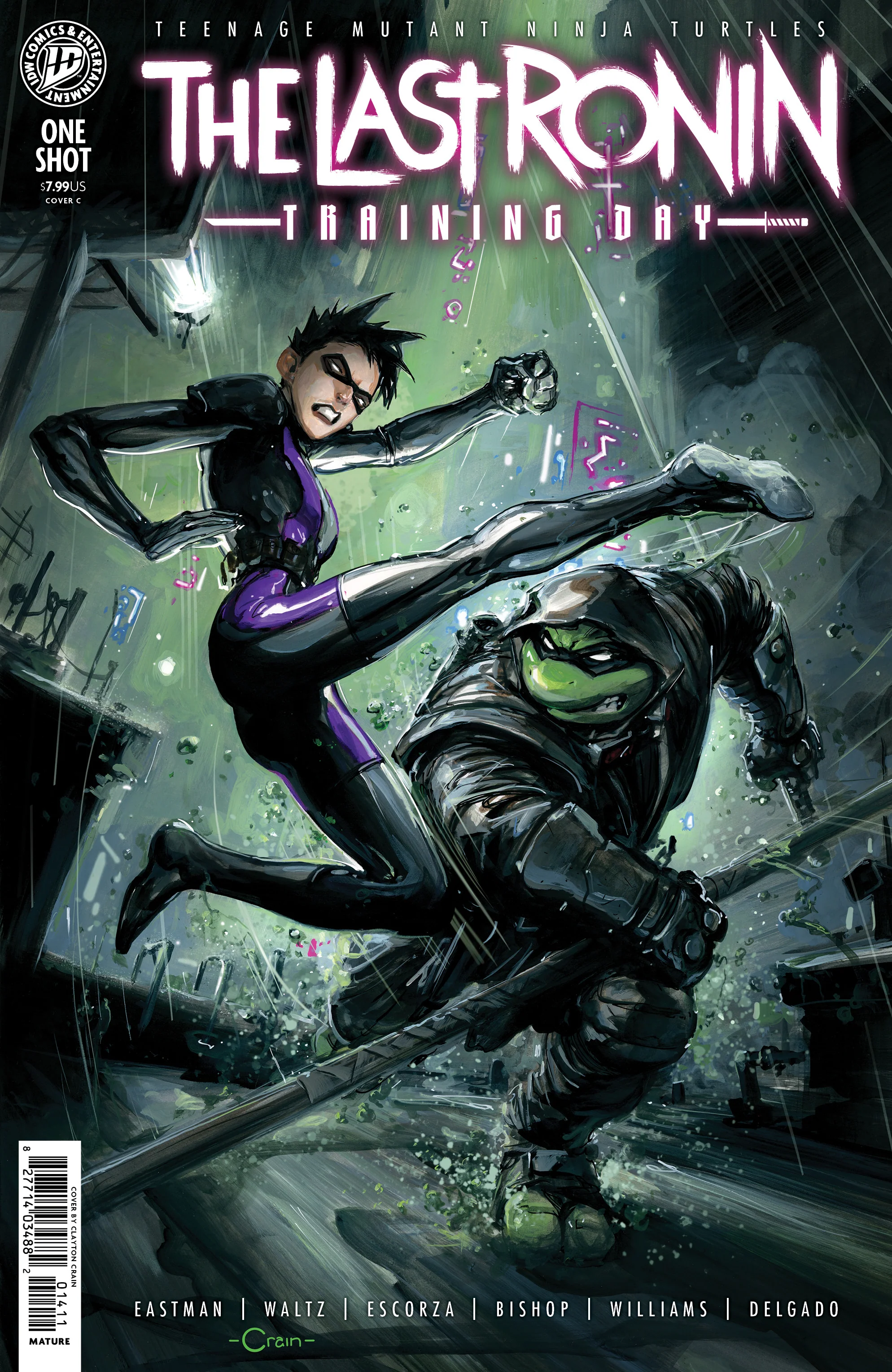 Teenage Mutant Ninja Turtles The Last Ronin Training Day A1 Cover Set Of 6 1:15 1:25 1:50 (07/15/2026) Idw - Image 4
