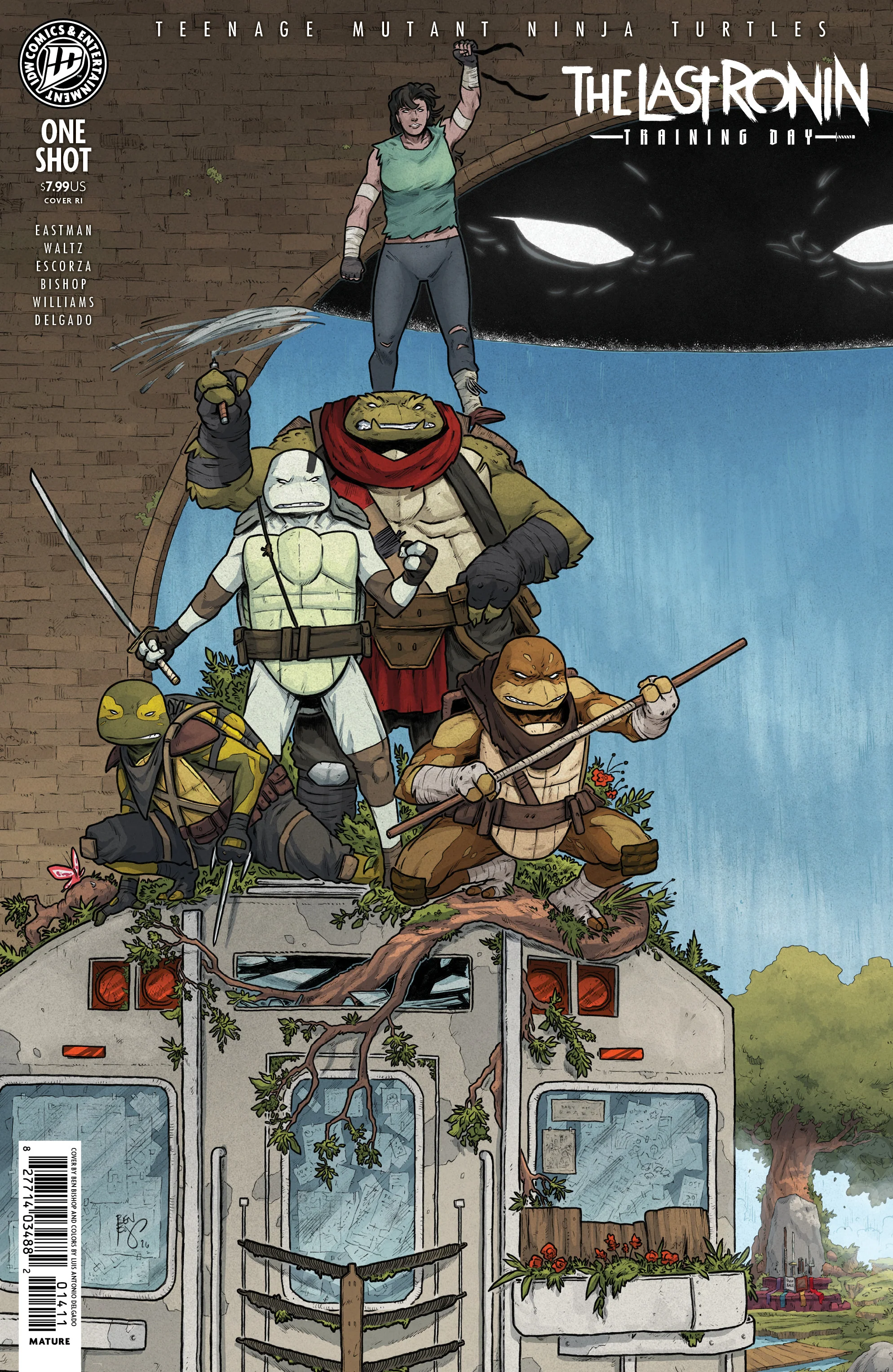 Teenage Mutant Ninja Turtles The Last Ronin Training Day A1 Cover Set Of 6 1:15 1:25 1:50 (07/15/2026) Idw - Image 5