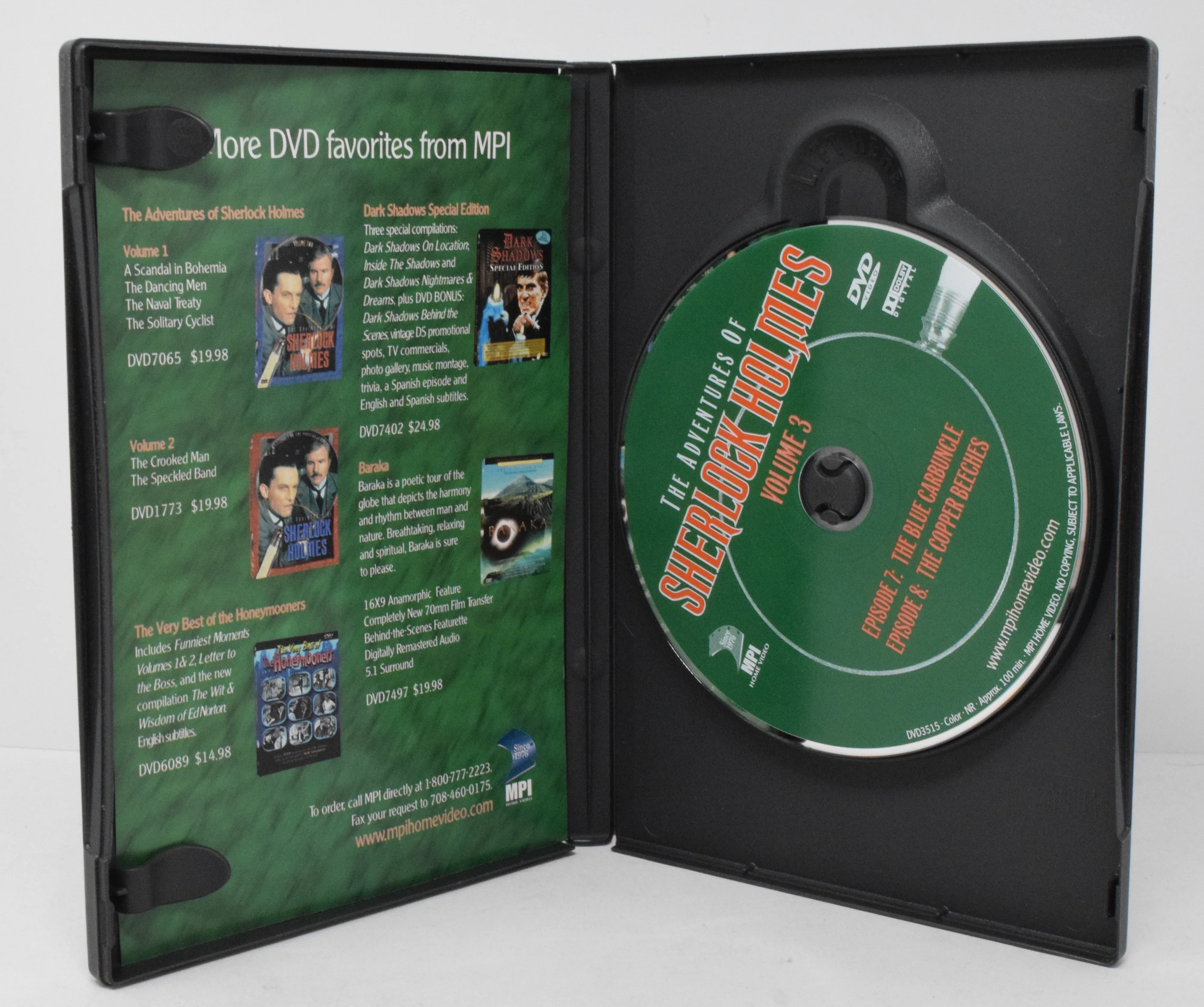 The Adventures of Sherlock Homes DVD Volume Three - Image 3