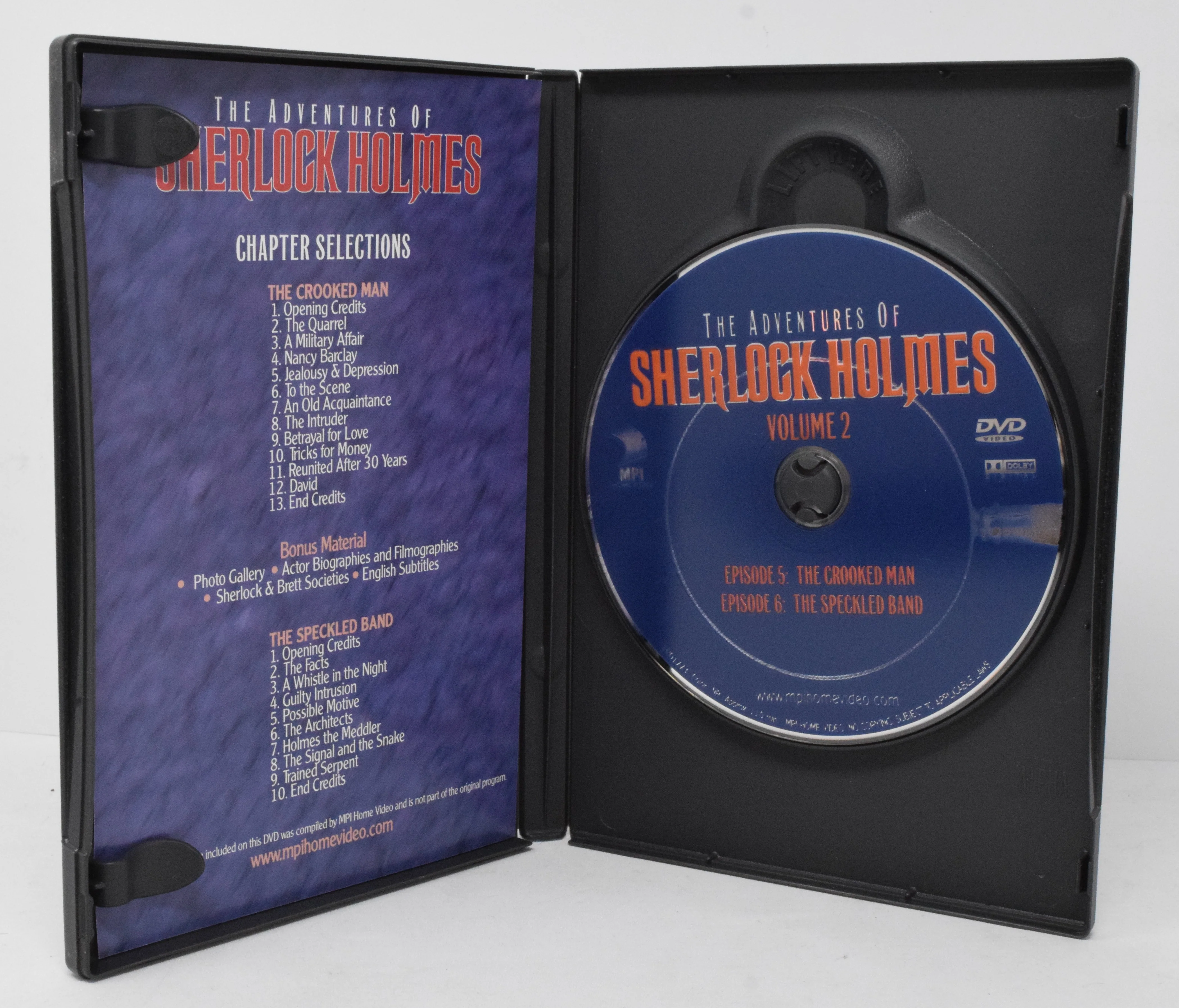 The Adventures of Sherlock Homes DVD Volume Two - Image 3