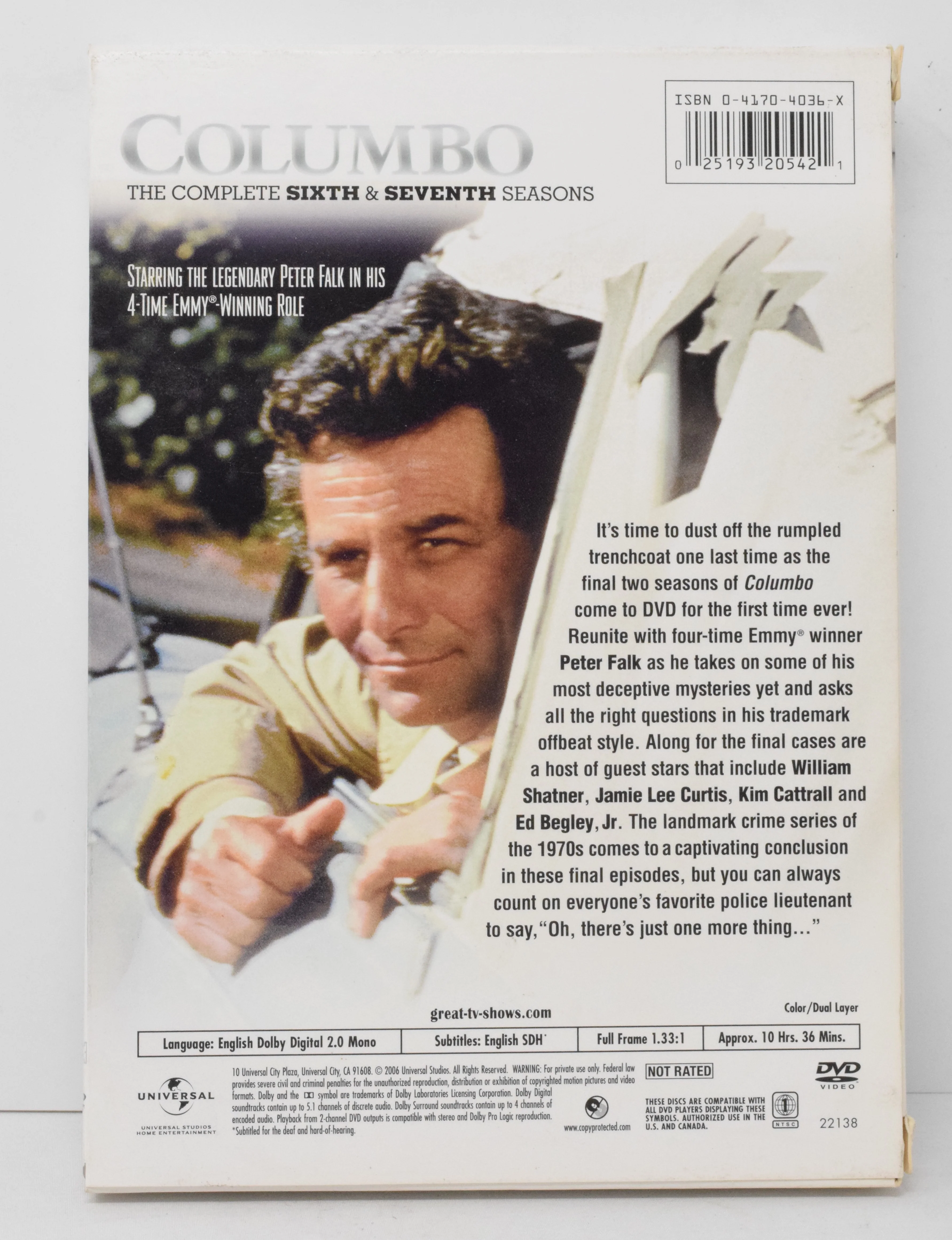 The Complete Sixth & Seventh Season Columbo DVD - Image 2