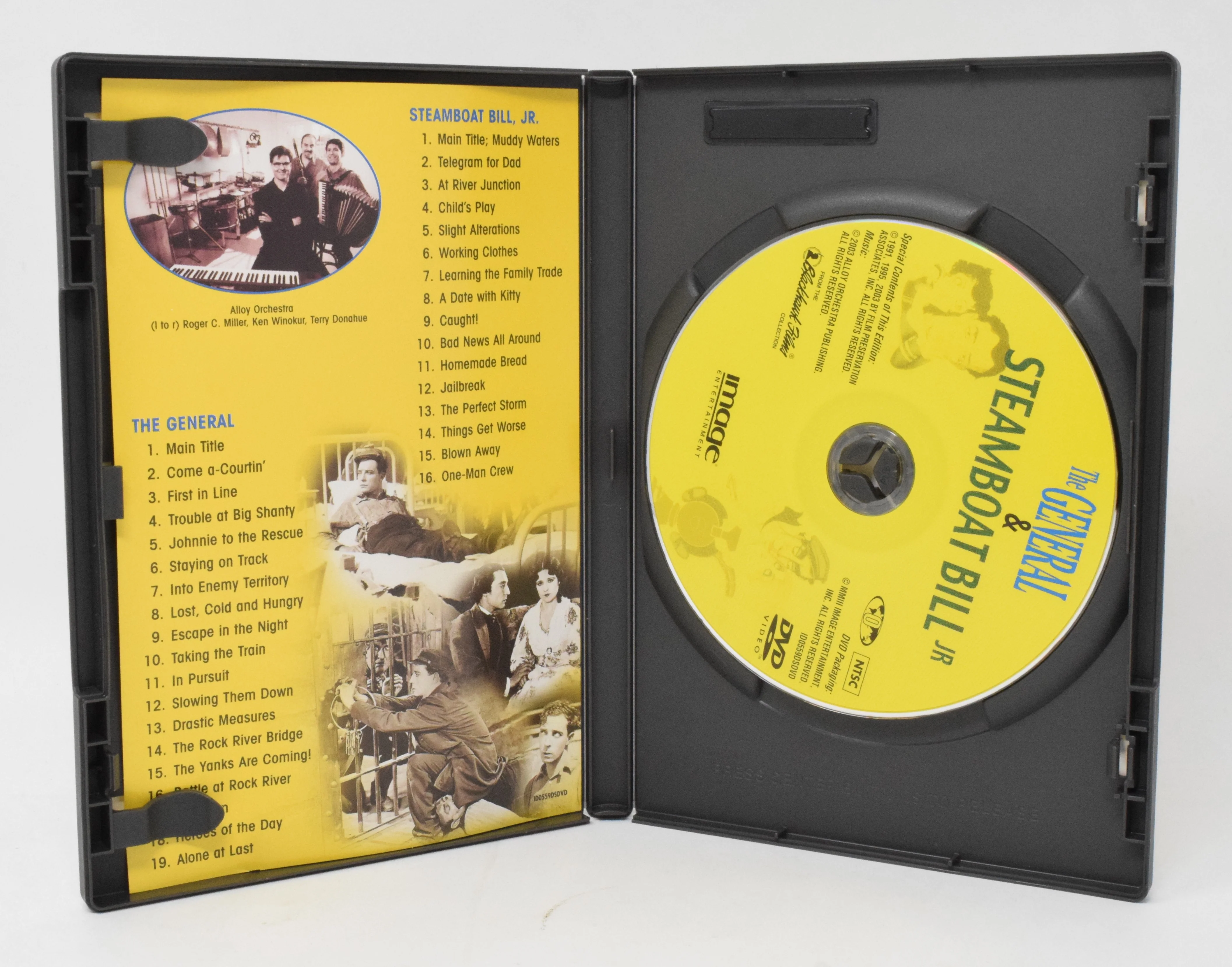 The General Steamboat Bill Jr DVD - Image 3