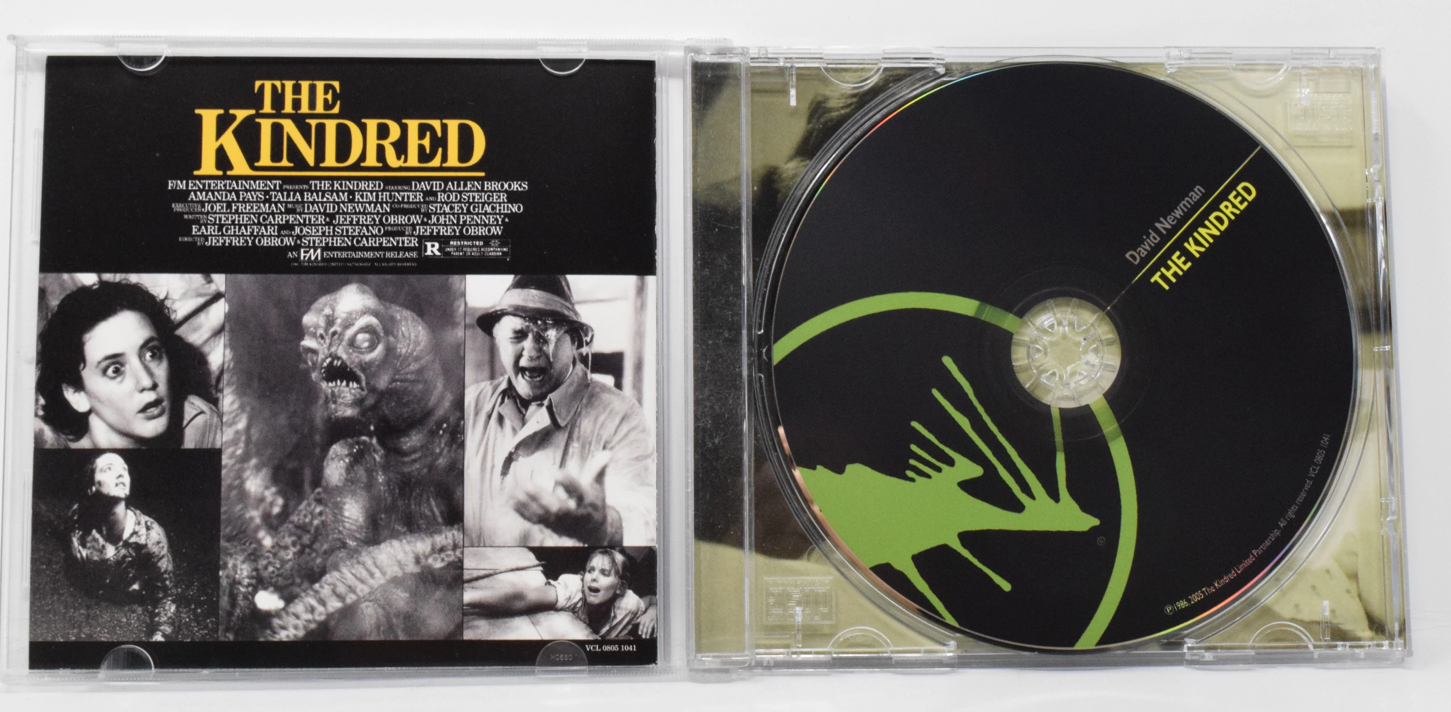 The Kindred Soundtrack CD David Newman LTD 1000 - Image 3