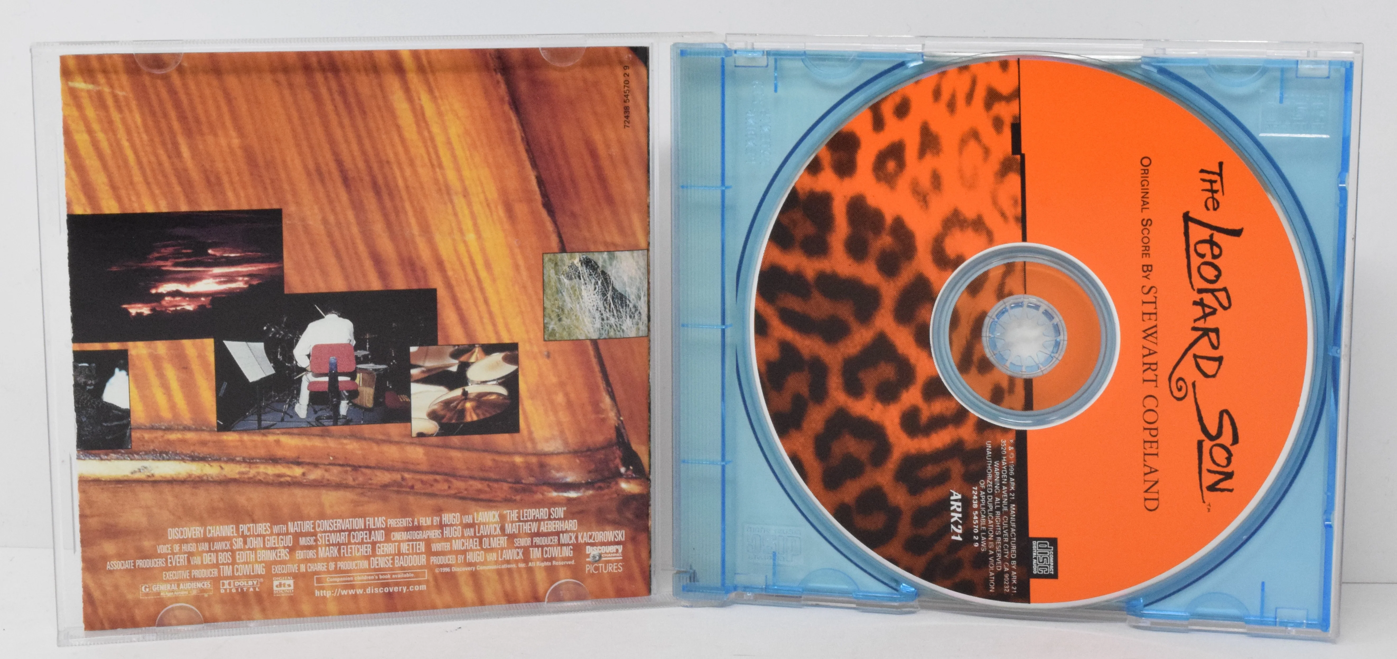The Leopard Son Score Soundtrack CD Stewart Copeland Ark21 - Image 3