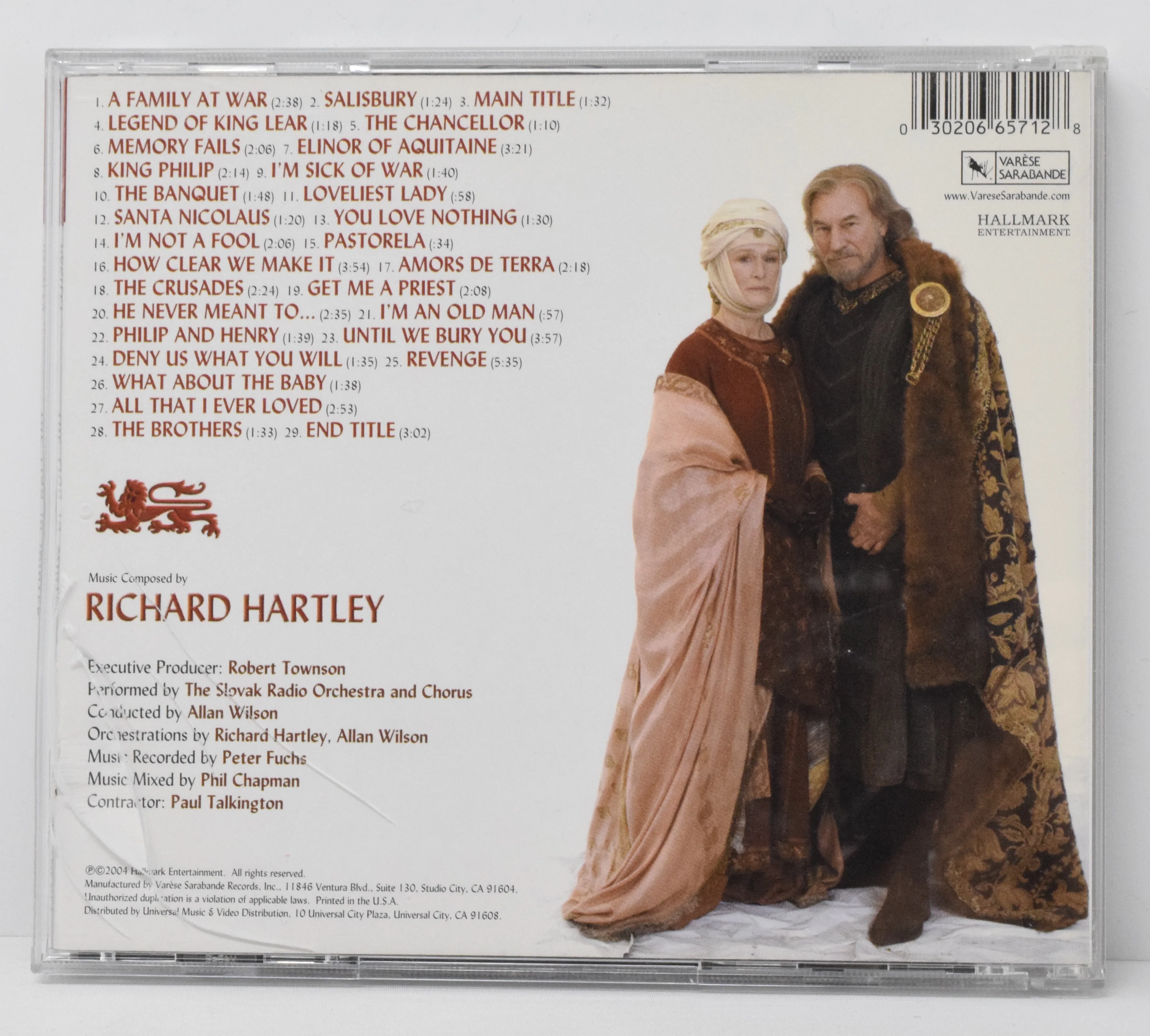 The Lion In Winter Soundtrack CD John Barry TV Silva - Image 2