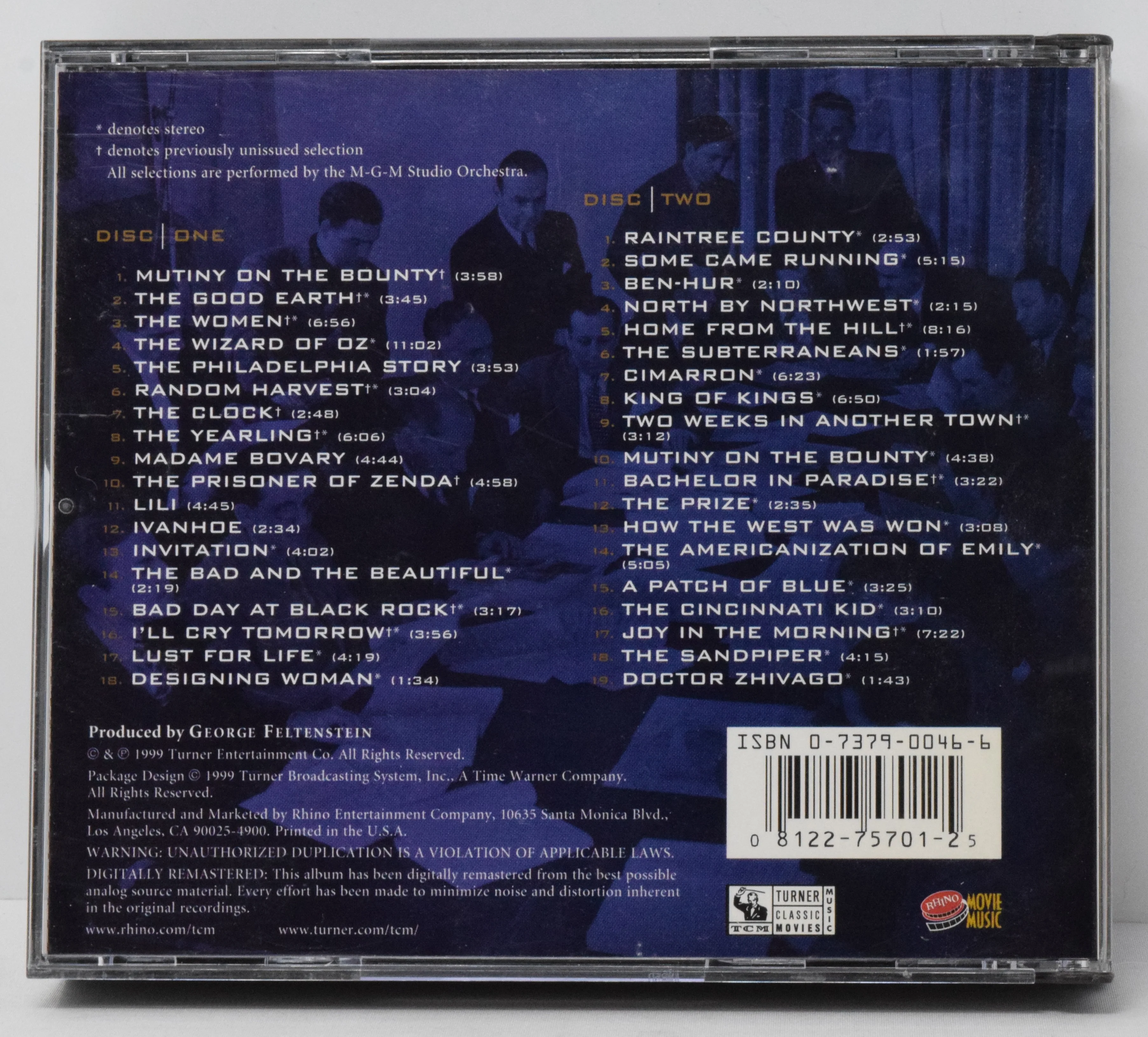 The Lions Roar Classic MGM Film Scores Soundtrack CD 1935 to 1965 - Image 2