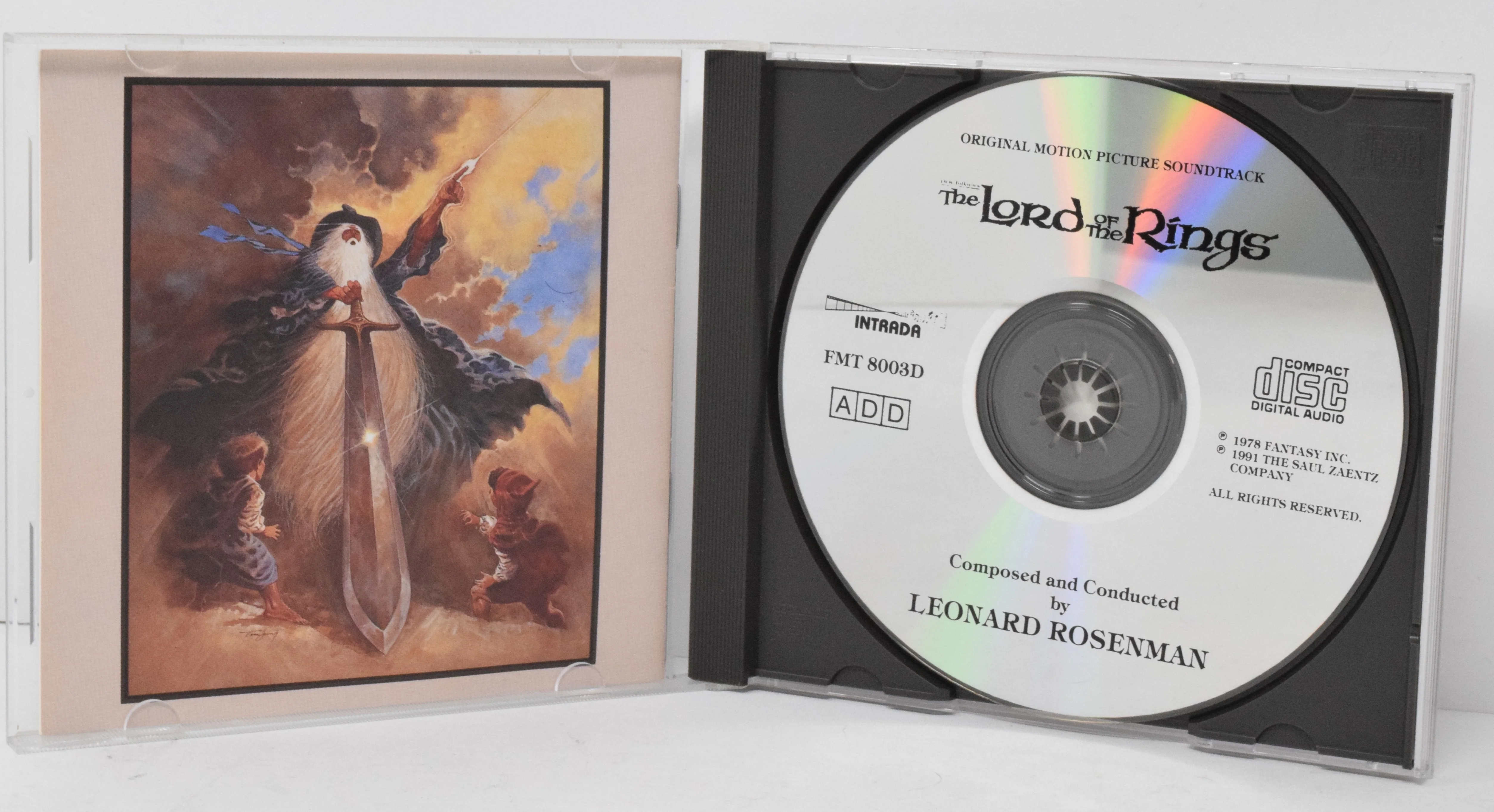 The Lord Of The Rings Soundtrack CD Leonard Rosenman Intrada FMT 1978 - Image 3
