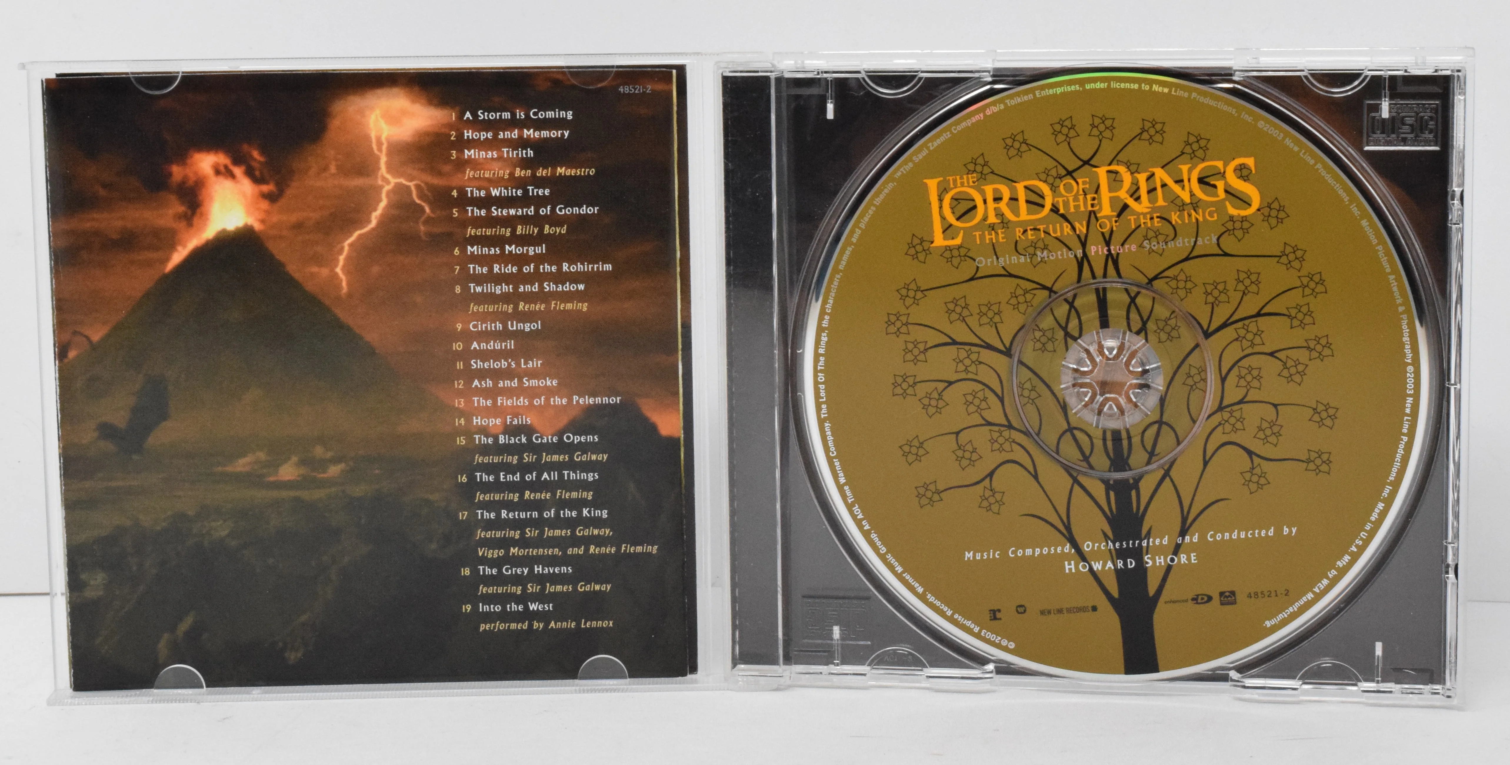 The Lord of the Rings The Return of the King Soundtrack CD Howard Shore Warner - Image 3