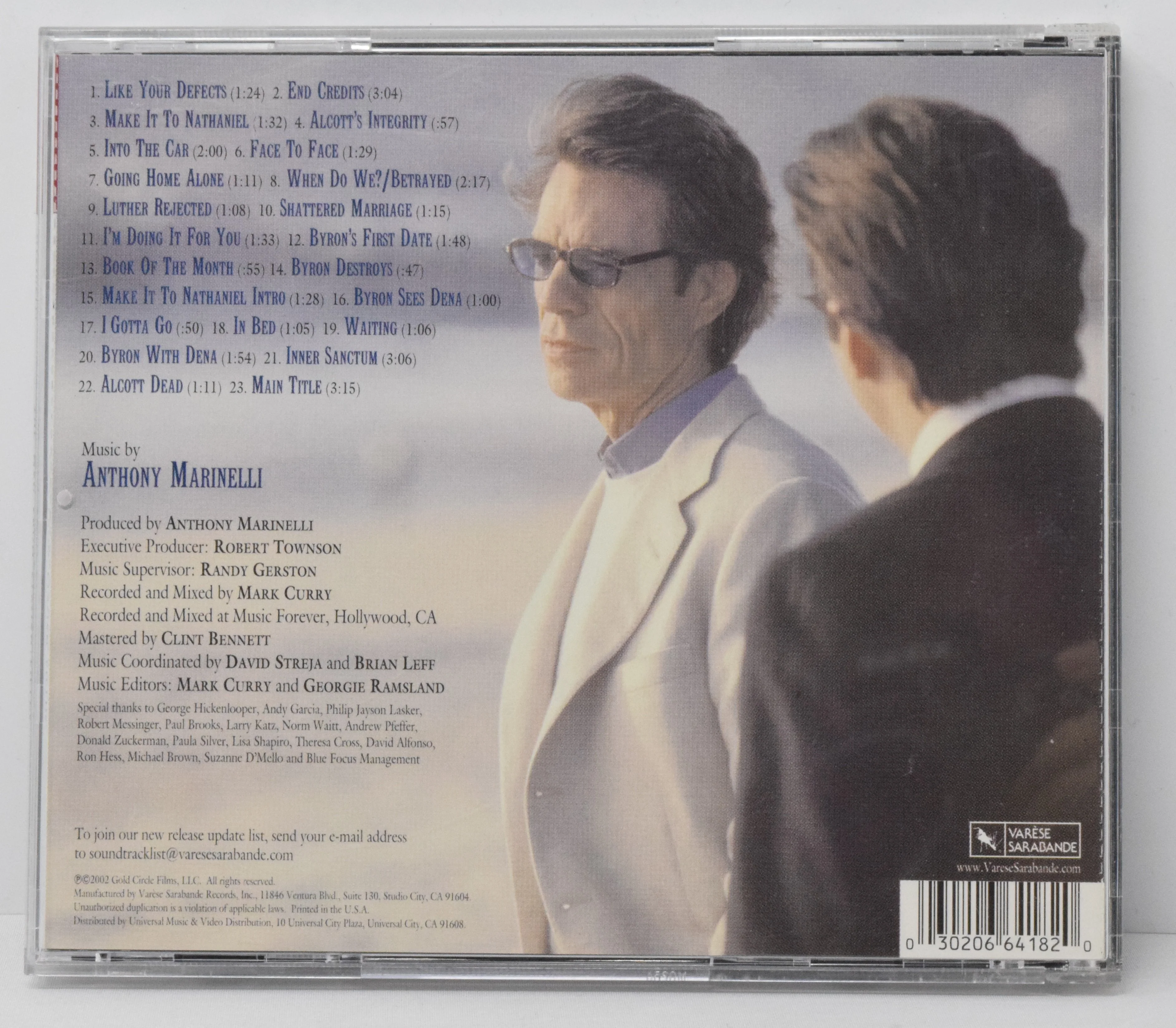 The Man From Elysian Fields Soundtrack CD Anthony Marinelli Varese - Image 2