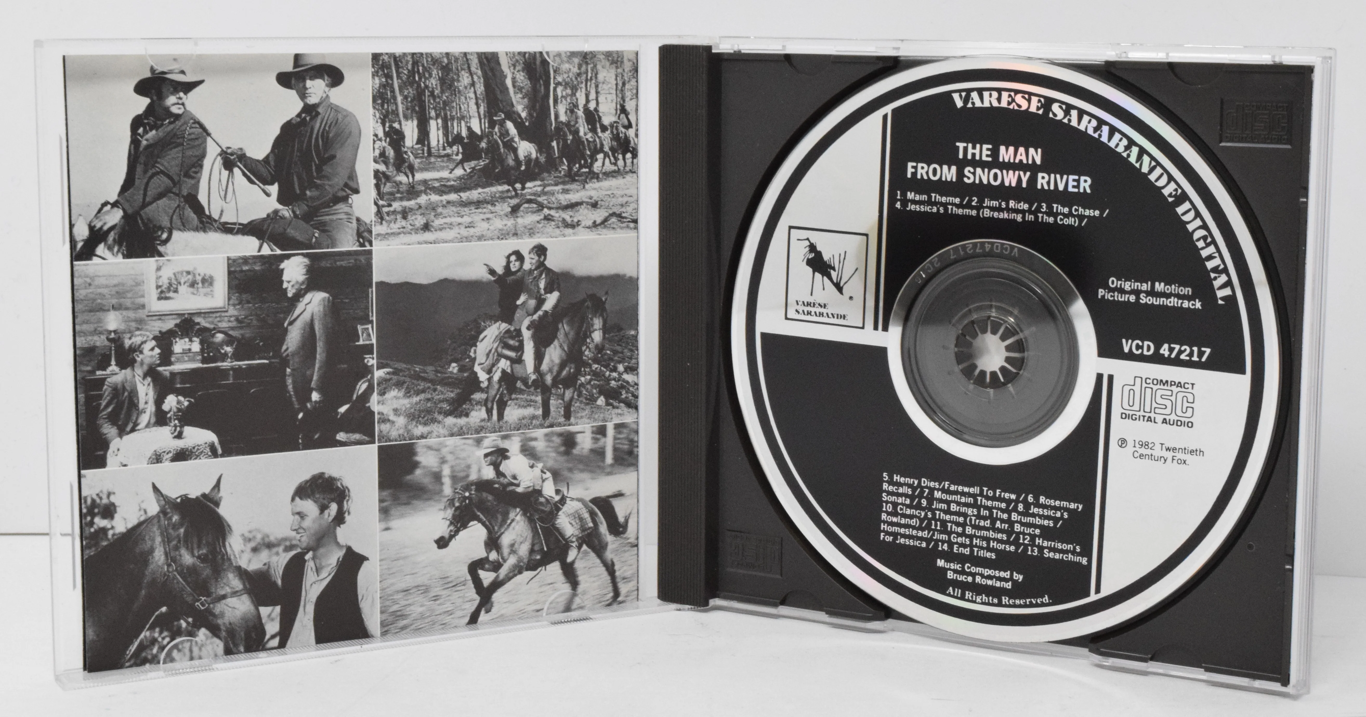 The Man From Snow River Soundtrack CD Bruce Rowland Varese - Image 3