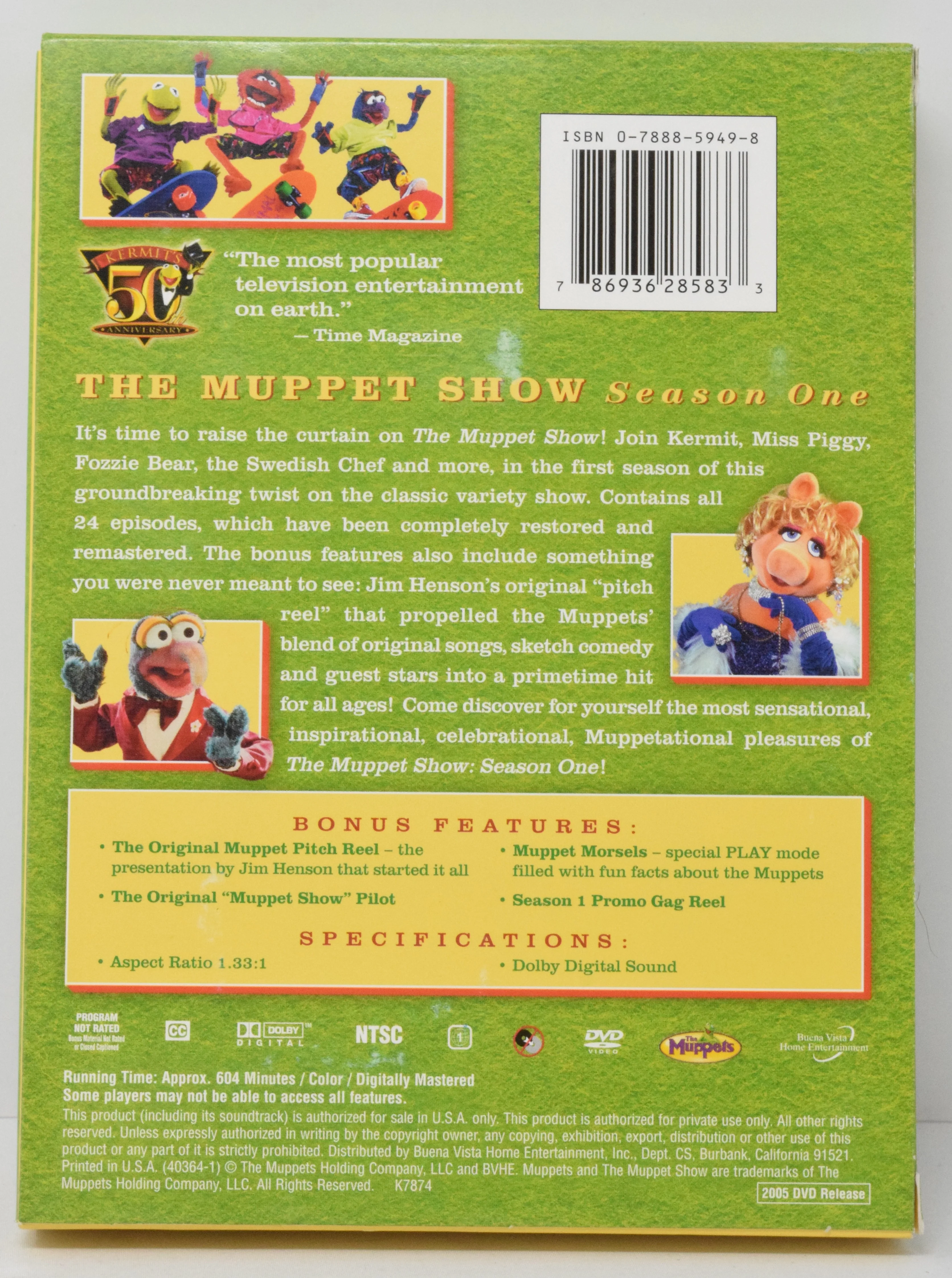 The Muppet Show Season One DVD Special Edition 4 Disc Set - Image 3
