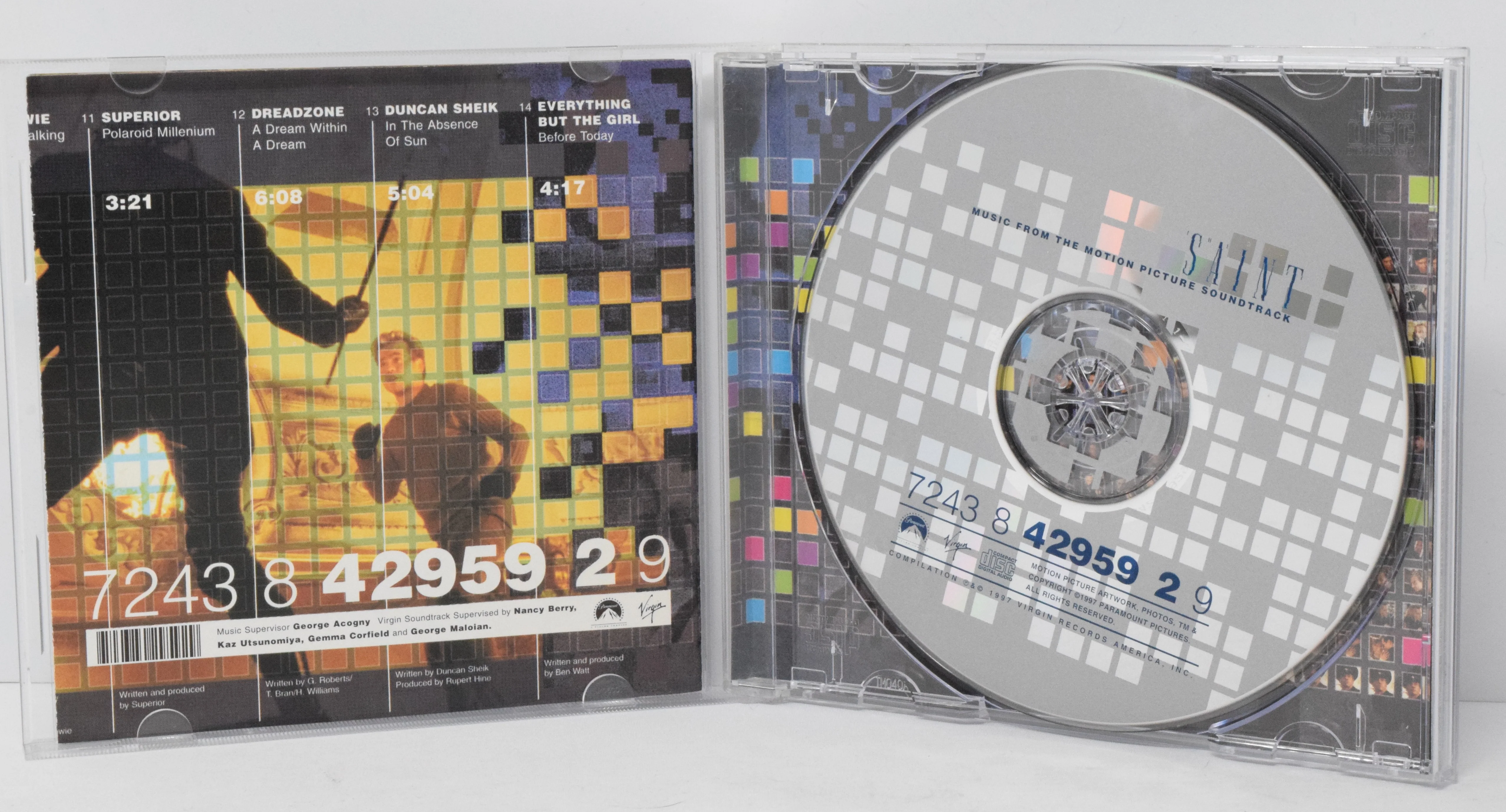 The Saint Soundtrack CD Moby Daft Punk Chemical Brothers Underworld - Image 3