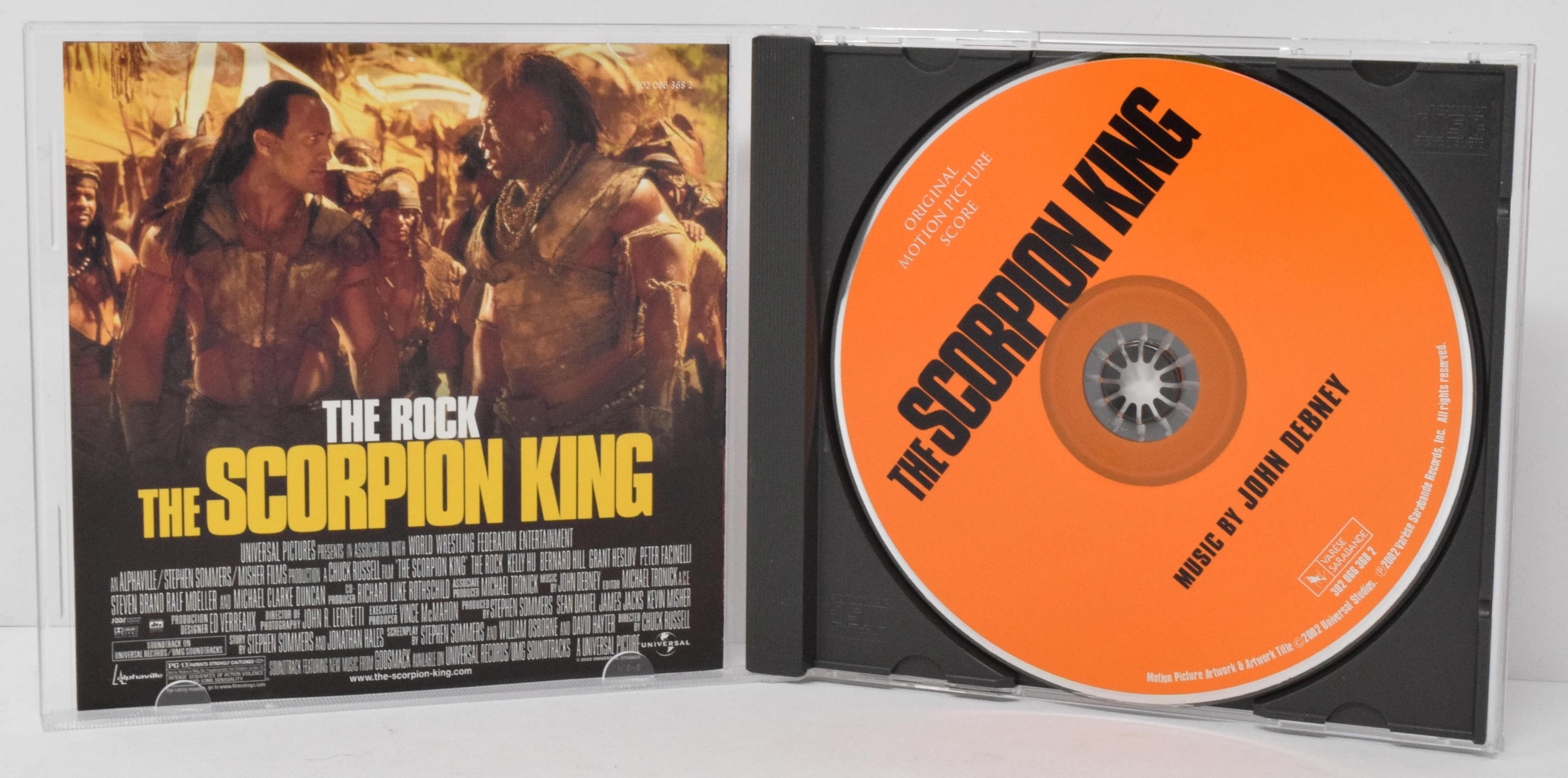 The Scorpion King Soundtrack CD John Debney Varese - Image 3