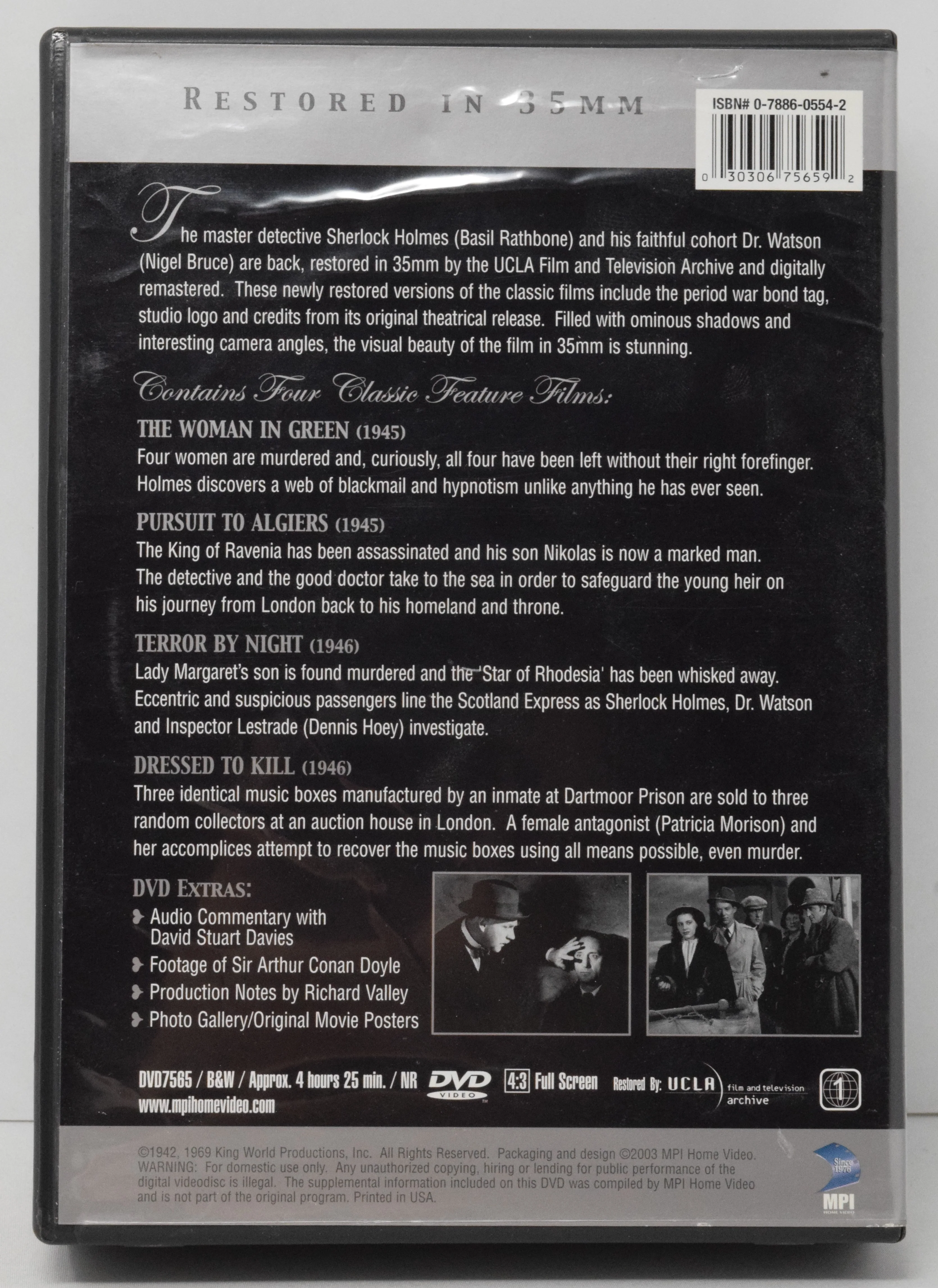 The Sherlock Holmes Collection Volume Three DVD - Image 2