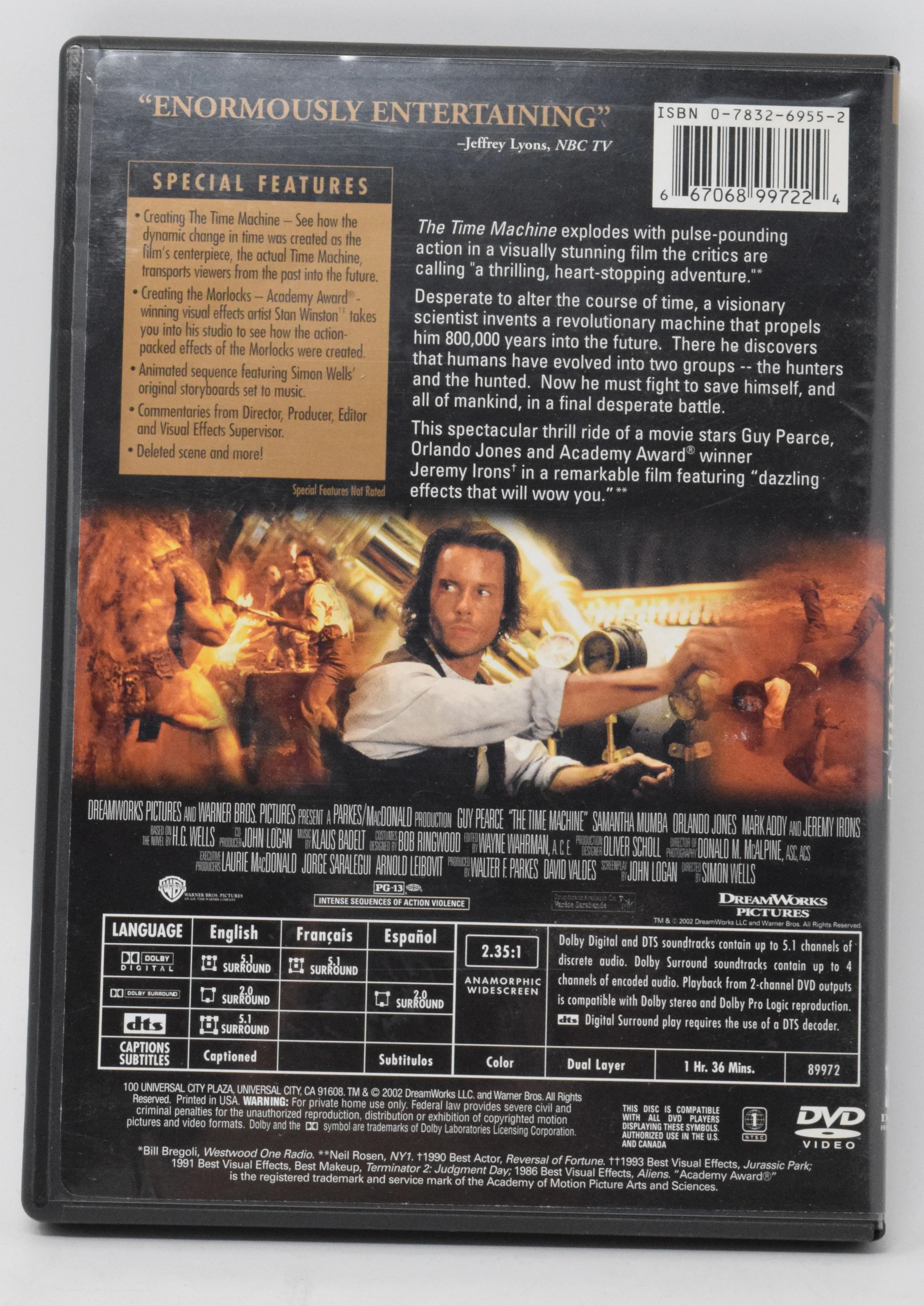 The Time Machine DVD Widescreen - Image 2