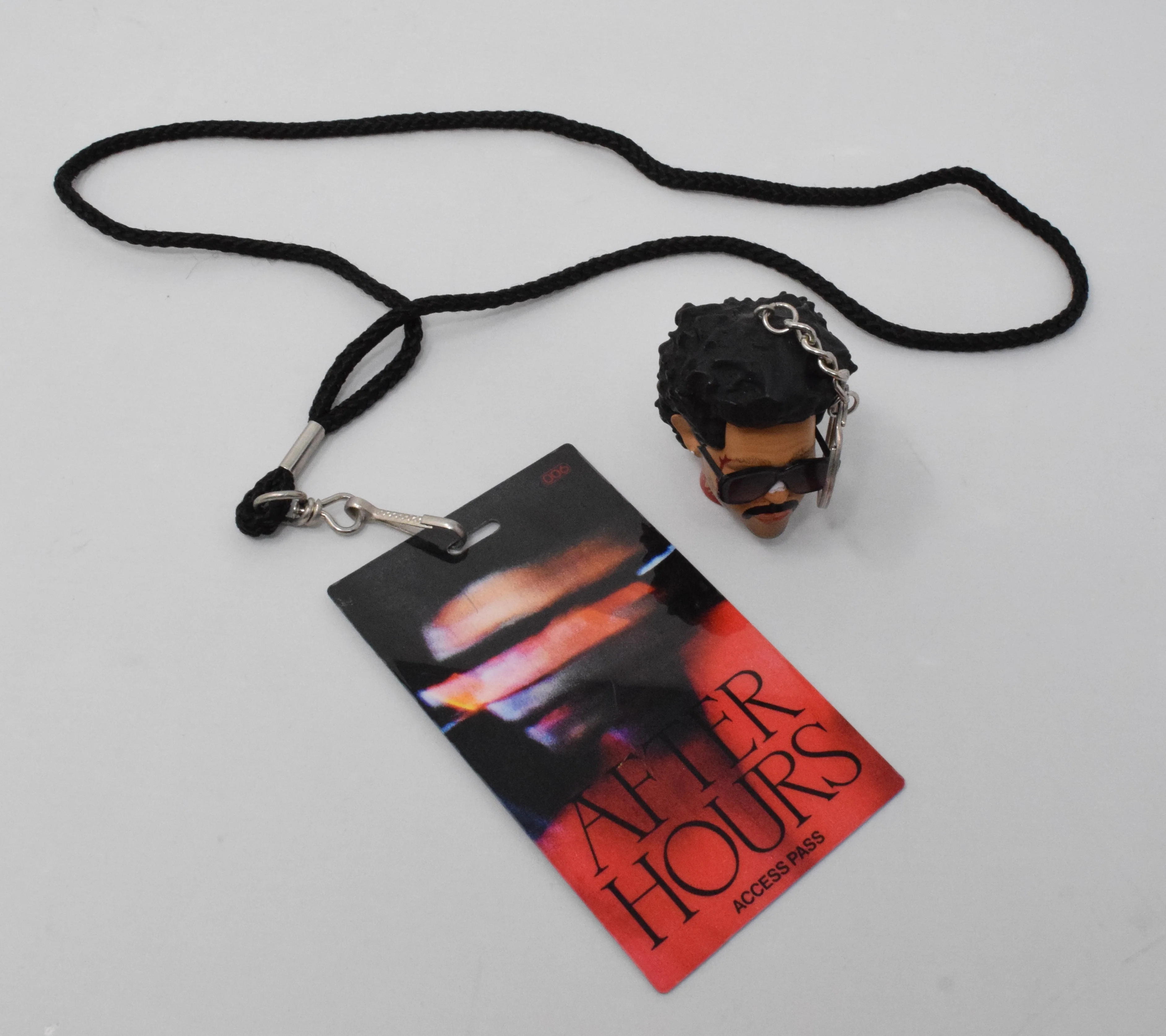 The Weeknd After Hours 3D Severed Head Sculpted Keychain Too Late - Image 4