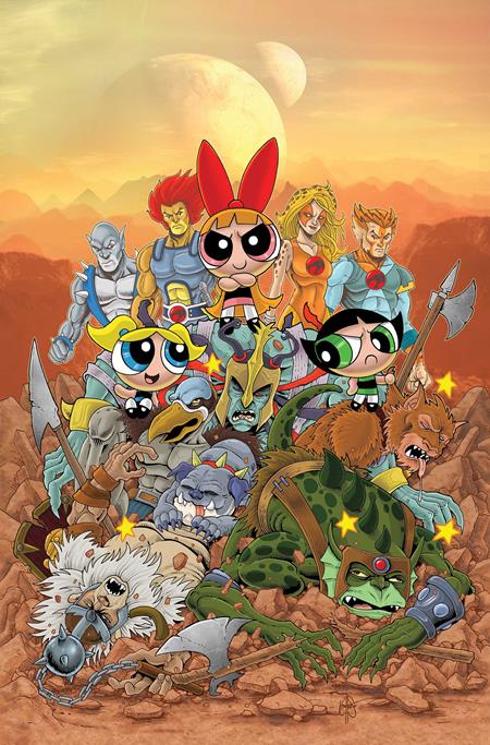 Thundercats The Powerpuff Girls #4 K 1:5 Ken Haeser Virgin (10/08/2025) Dynamite
