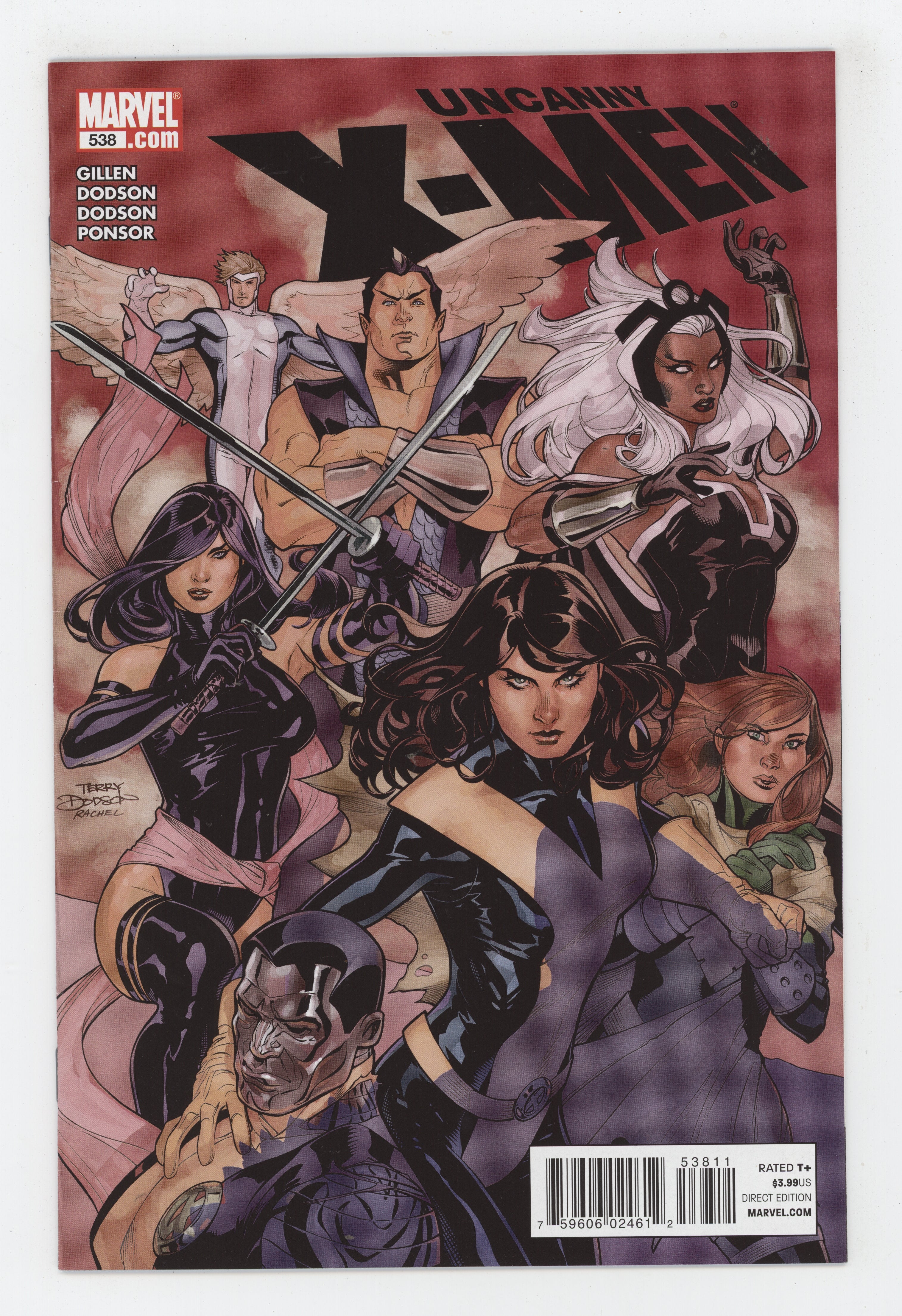 Uncanny X-Men 538 Marvel 2011 NM Terry Dodson