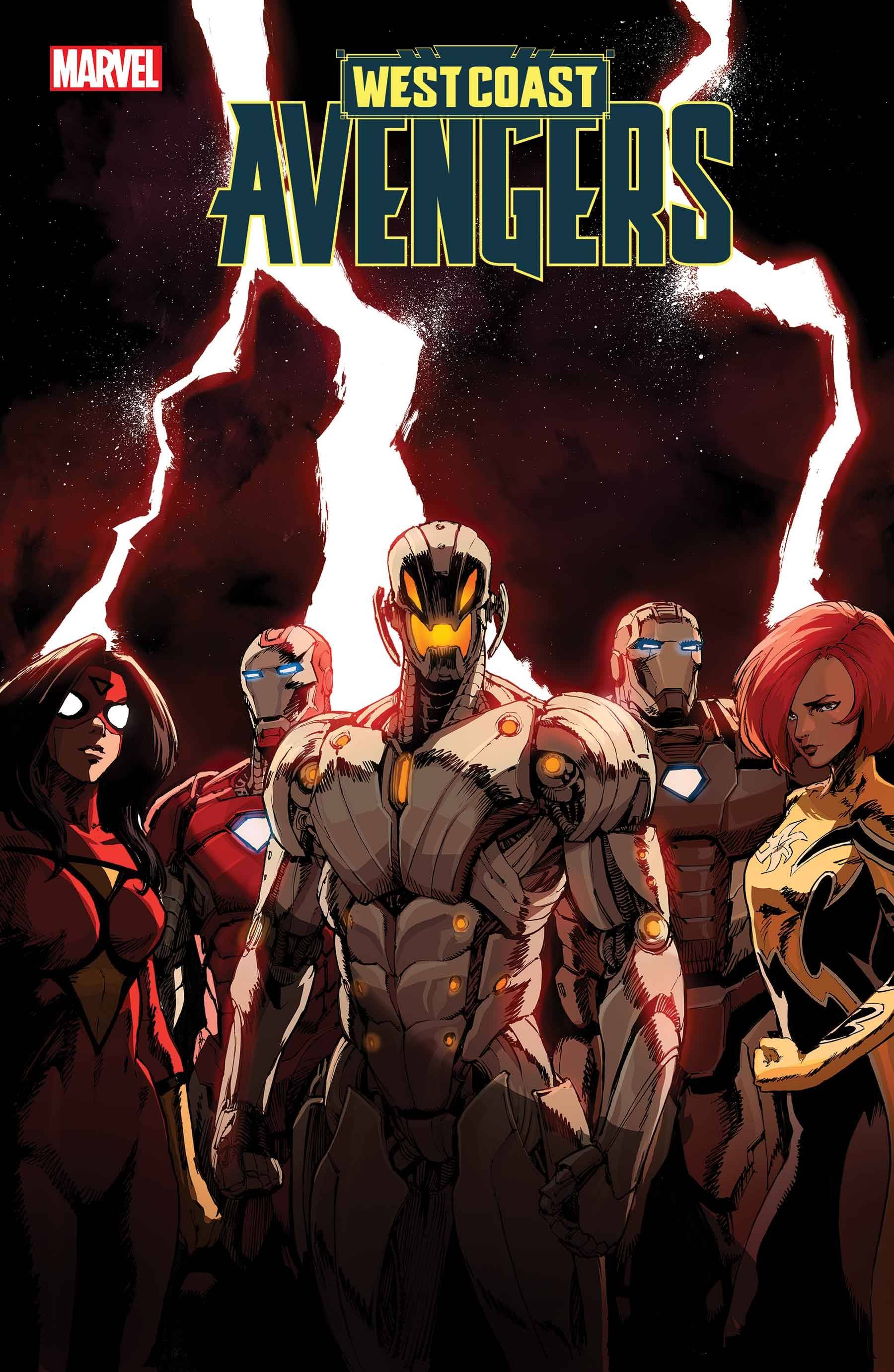 West Coast Avengers #1 A1 Cover Set Of 12 Books 1:25 1:50 1:100 (11/27/2024) Marvel - Image 3